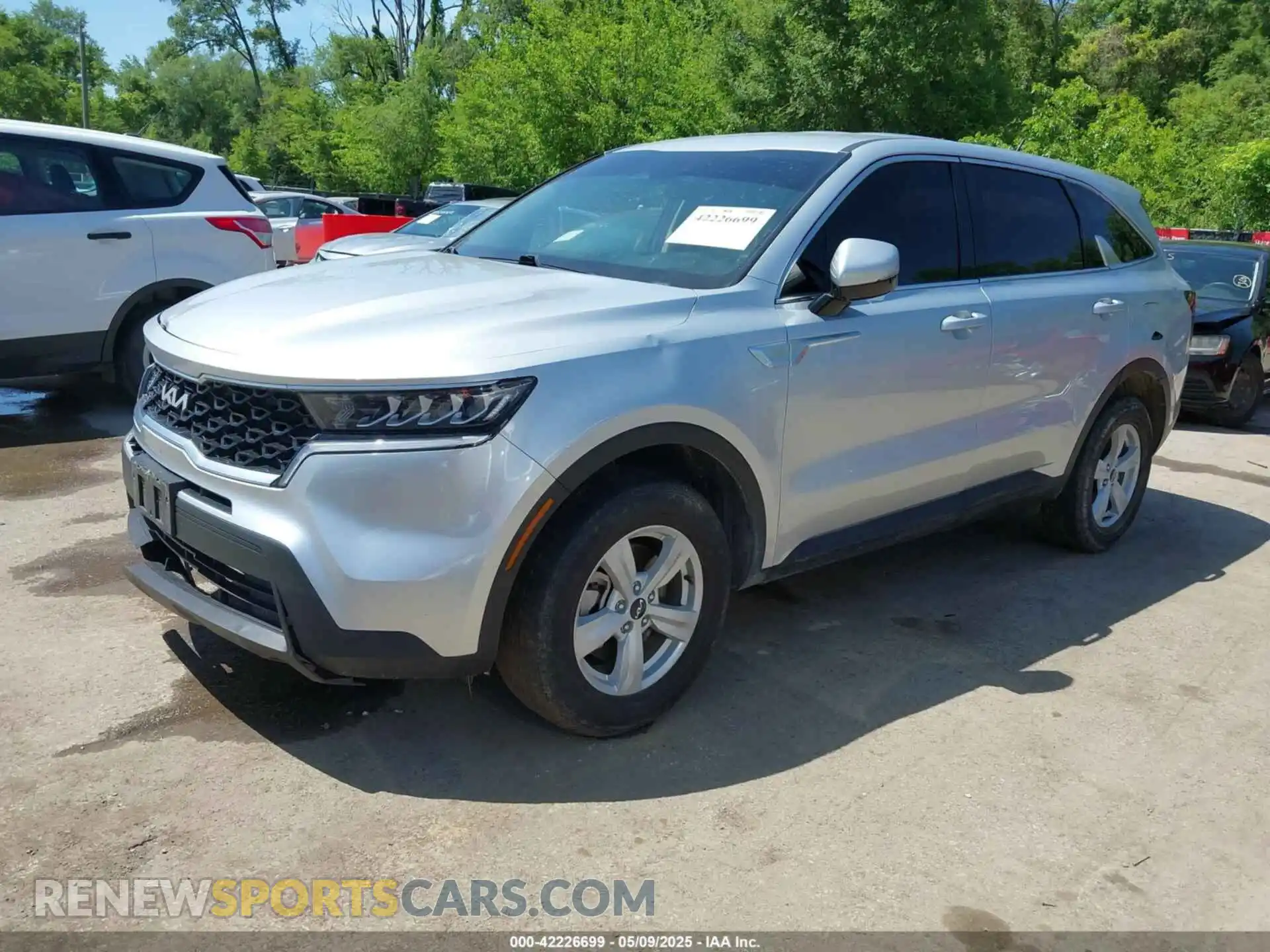 2 Фотография поврежденного автомобиля 5XYRGDLC8NG113406 KIA SORENTO 2022