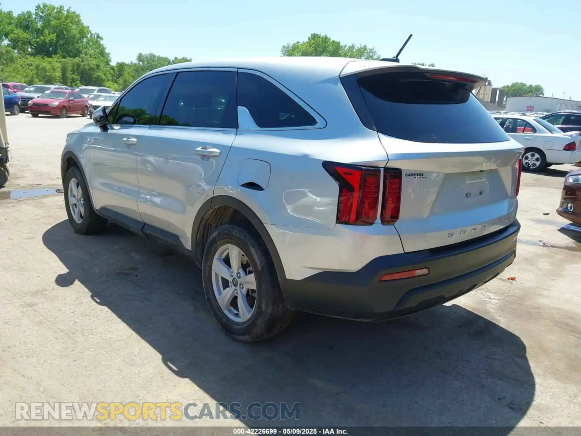 3 Фотография поврежденного автомобиля 5XYRGDLC8NG113406 KIA SORENTO 2022