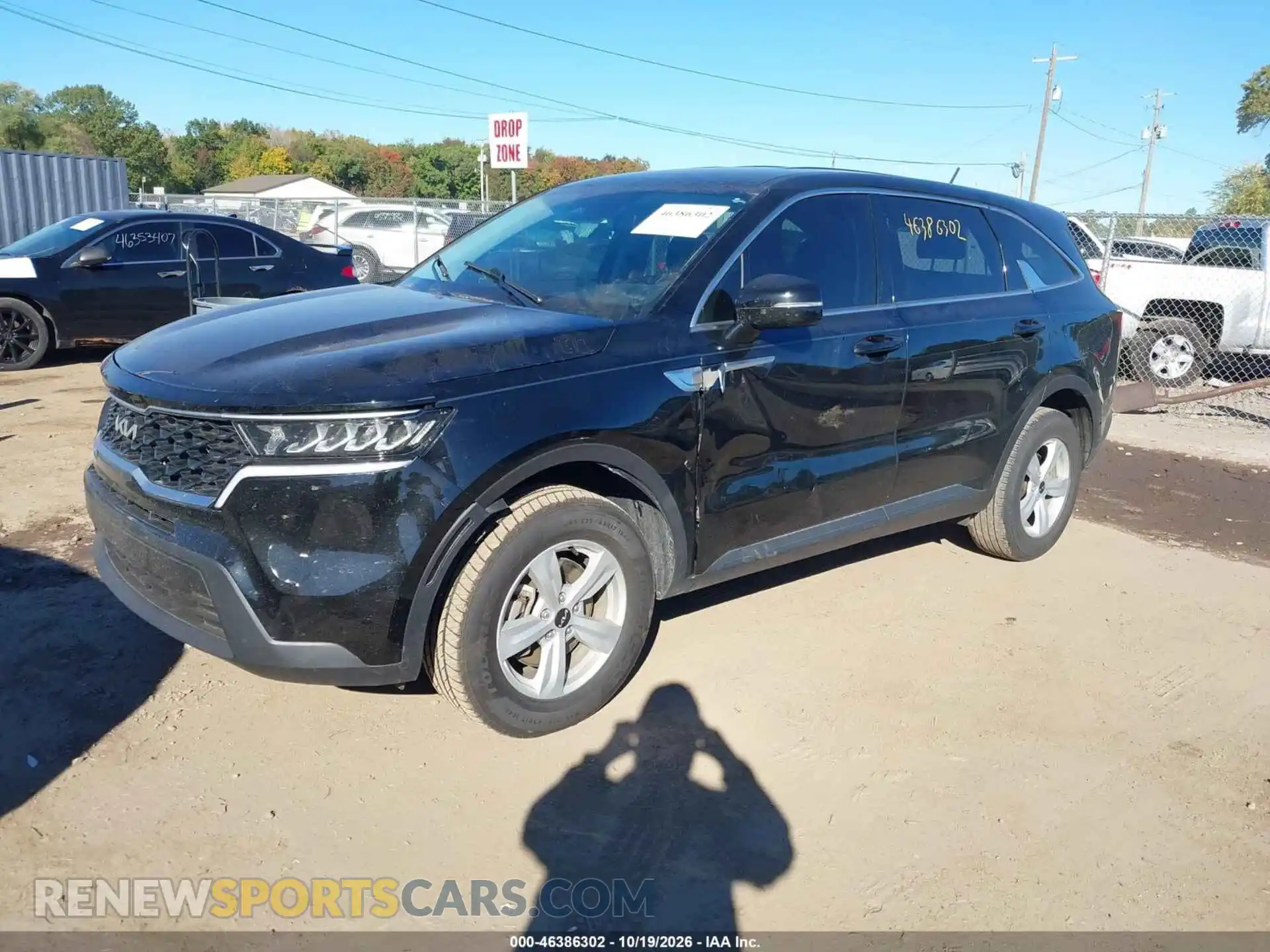 2 Photograph of a damaged car 5XYRGDLC8NG151640 KIA SORENTO 2022