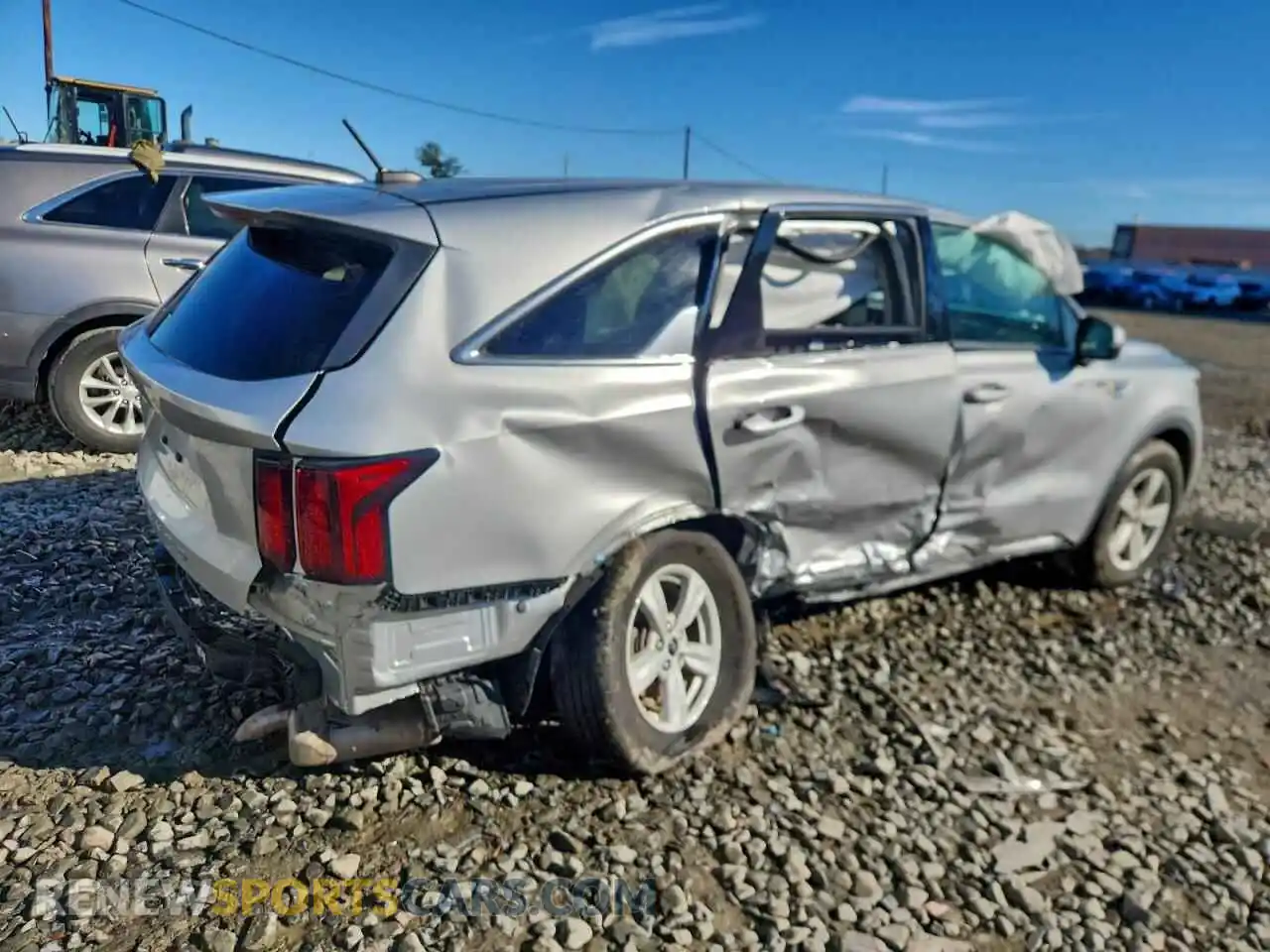 3 Фотография поврежденного автомобиля 5XYRGDLC9NG091609 KIA SORENTO 2022