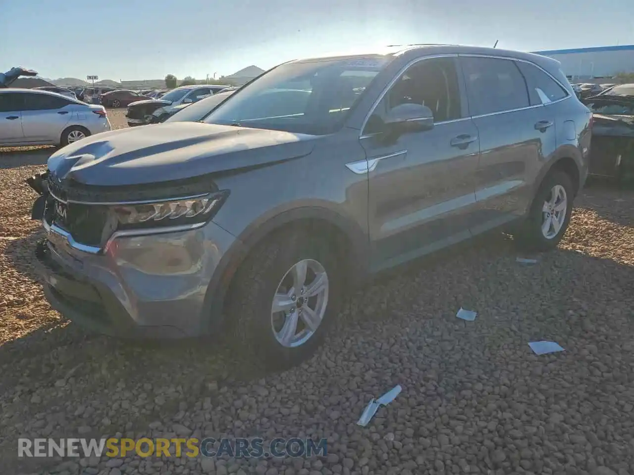 1 Photograph of a damaged car 5XYRGDLC9NG100342 KIA SORENTO 2022