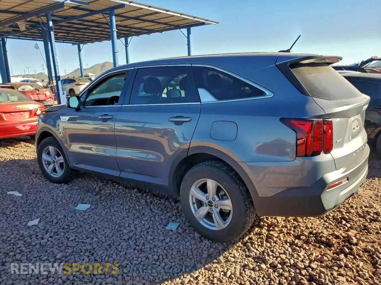 2 Photograph of a damaged car 5XYRGDLC9NG100342 KIA SORENTO 2022
