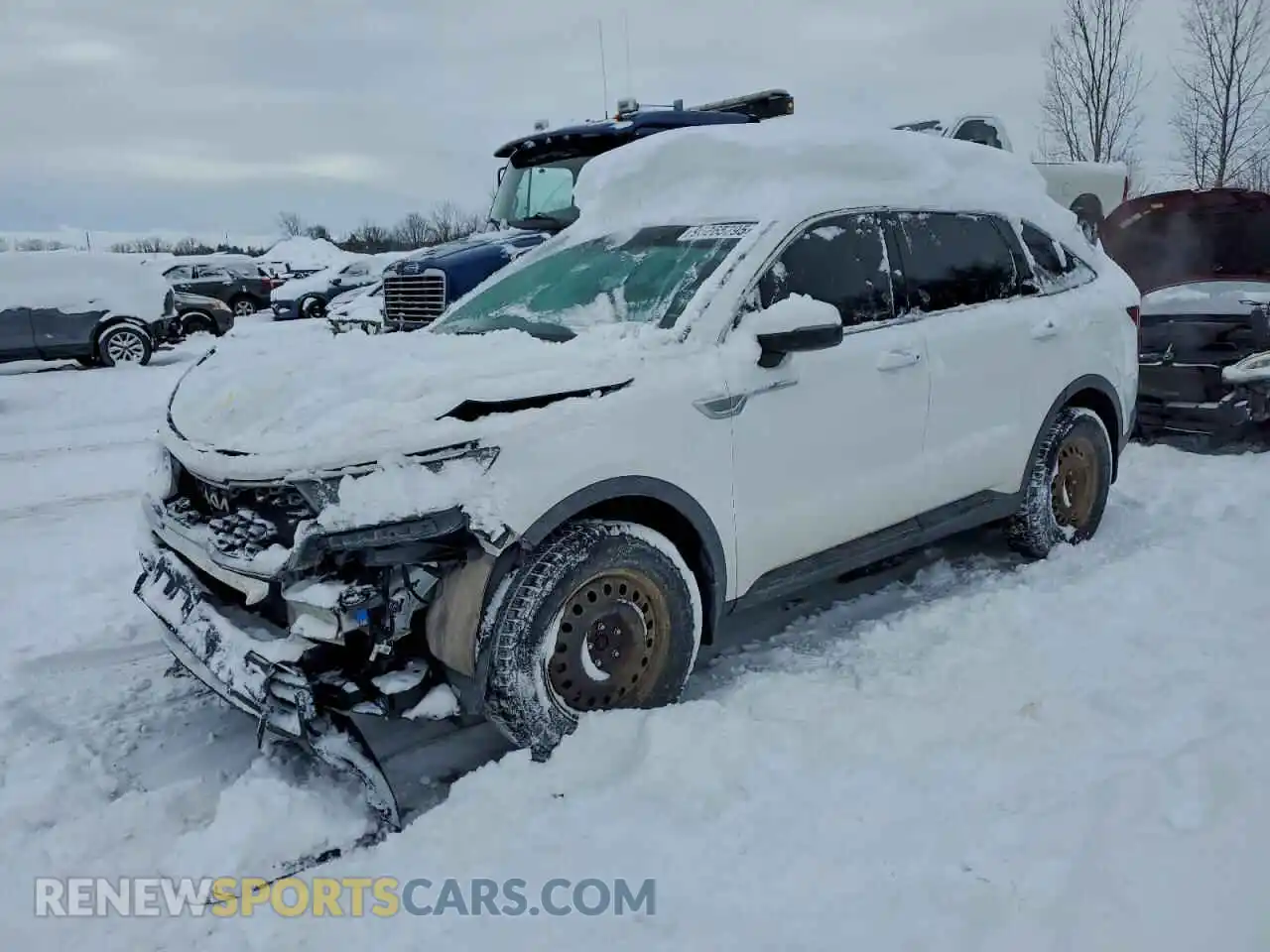 1 fotografías del automóvil dañado 5XYRGDLCXNG096804 KIA SORENTO 2022