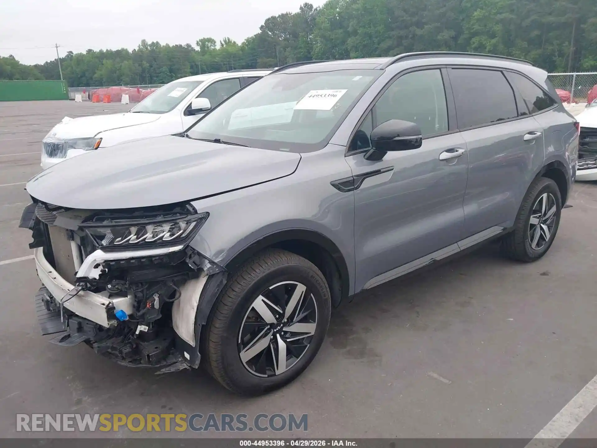 2 Photograph of a damaged car 5XYRH4LFXNG080965 KIA SORENTO 2022