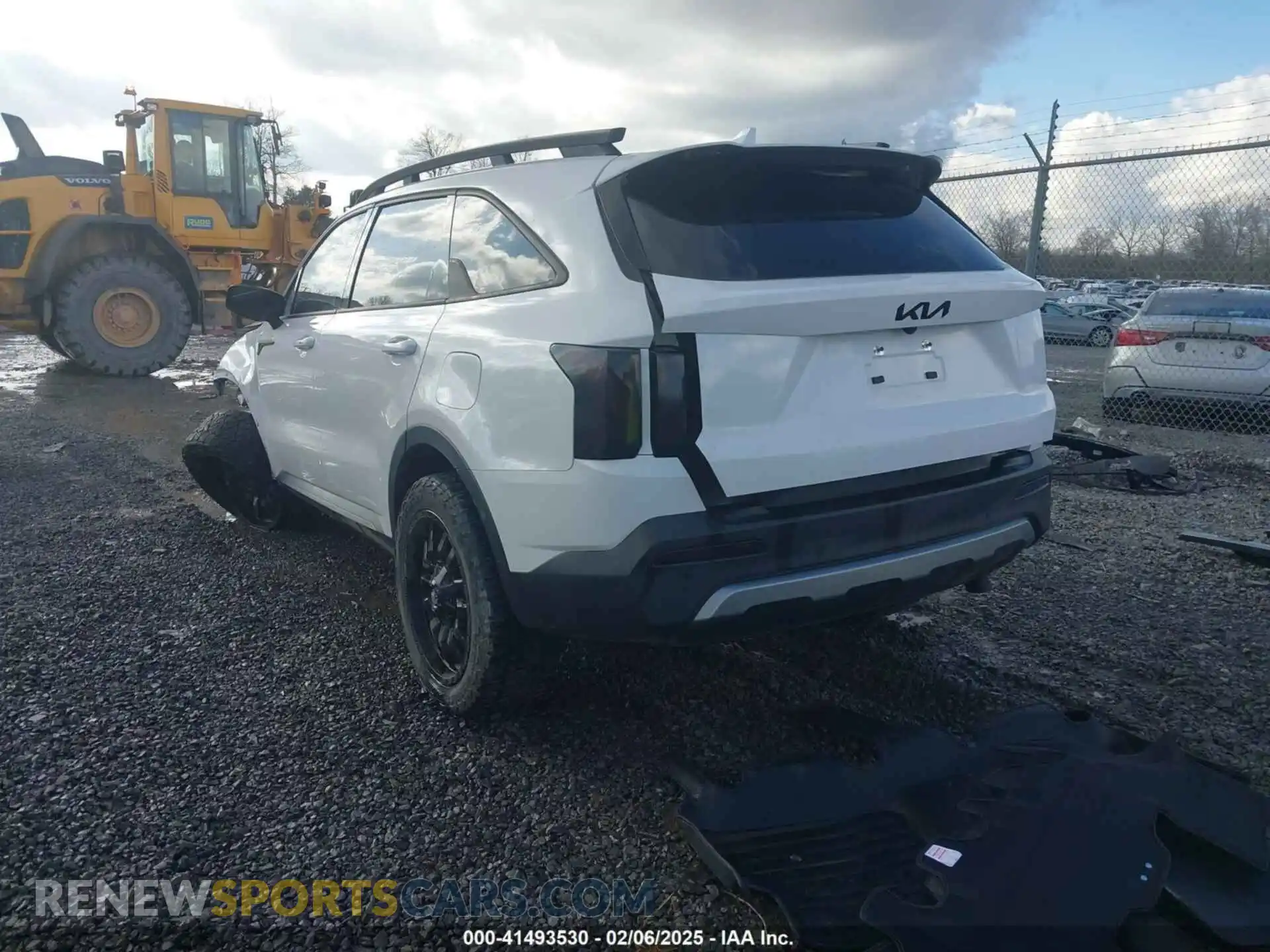 3 Photograph of a damaged car 5XYRHDLF6NG079263 KIA SORENTO 2022