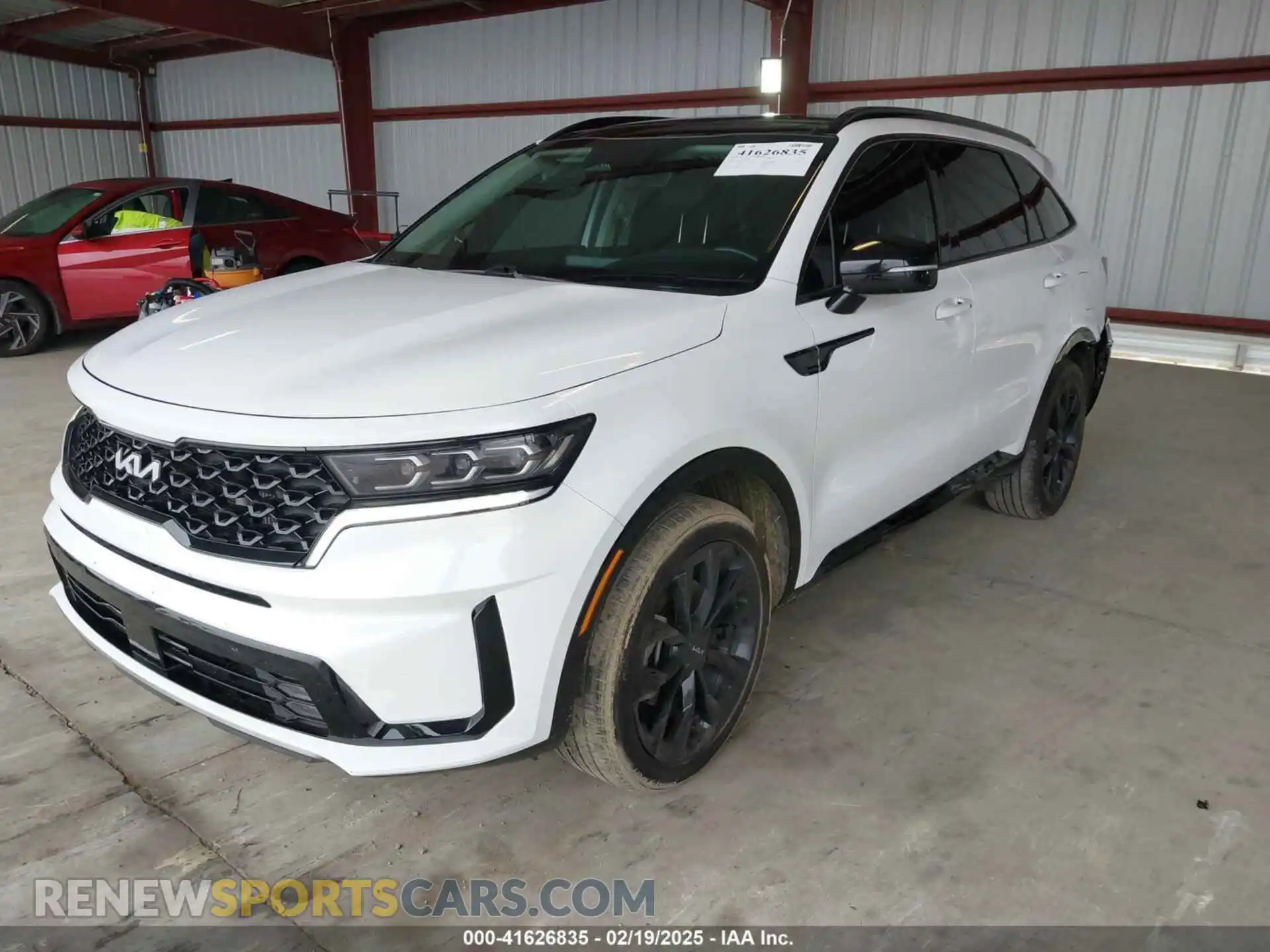 2 Фотография поврежденного автомобиля 5XYRK4LF7NG133221 KIA SORENTO 2022