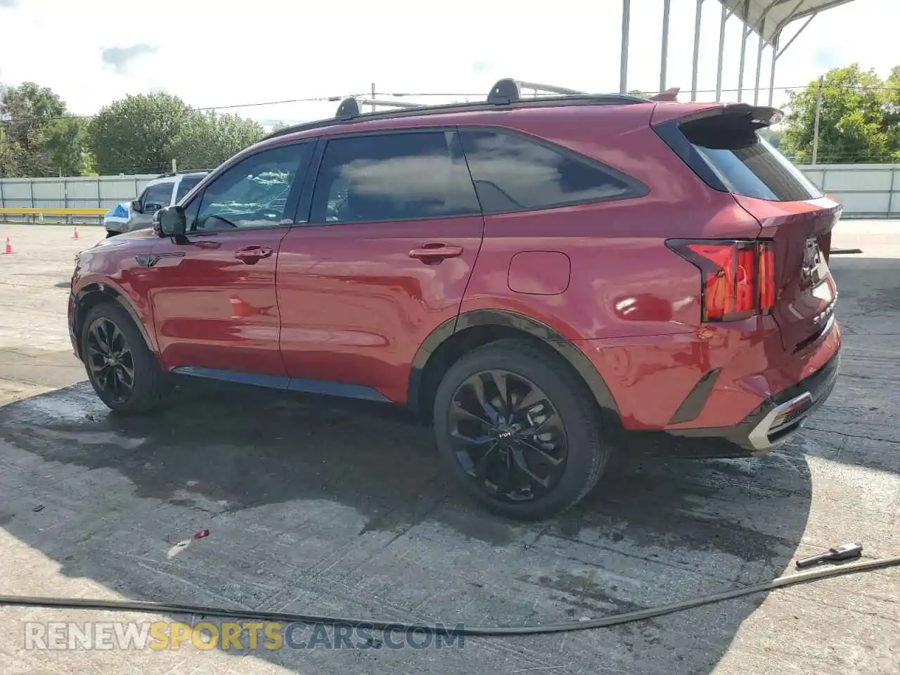 2 Photograph of a damaged car 5XYRK4LFXNG130037 KIA SORENTO 2022