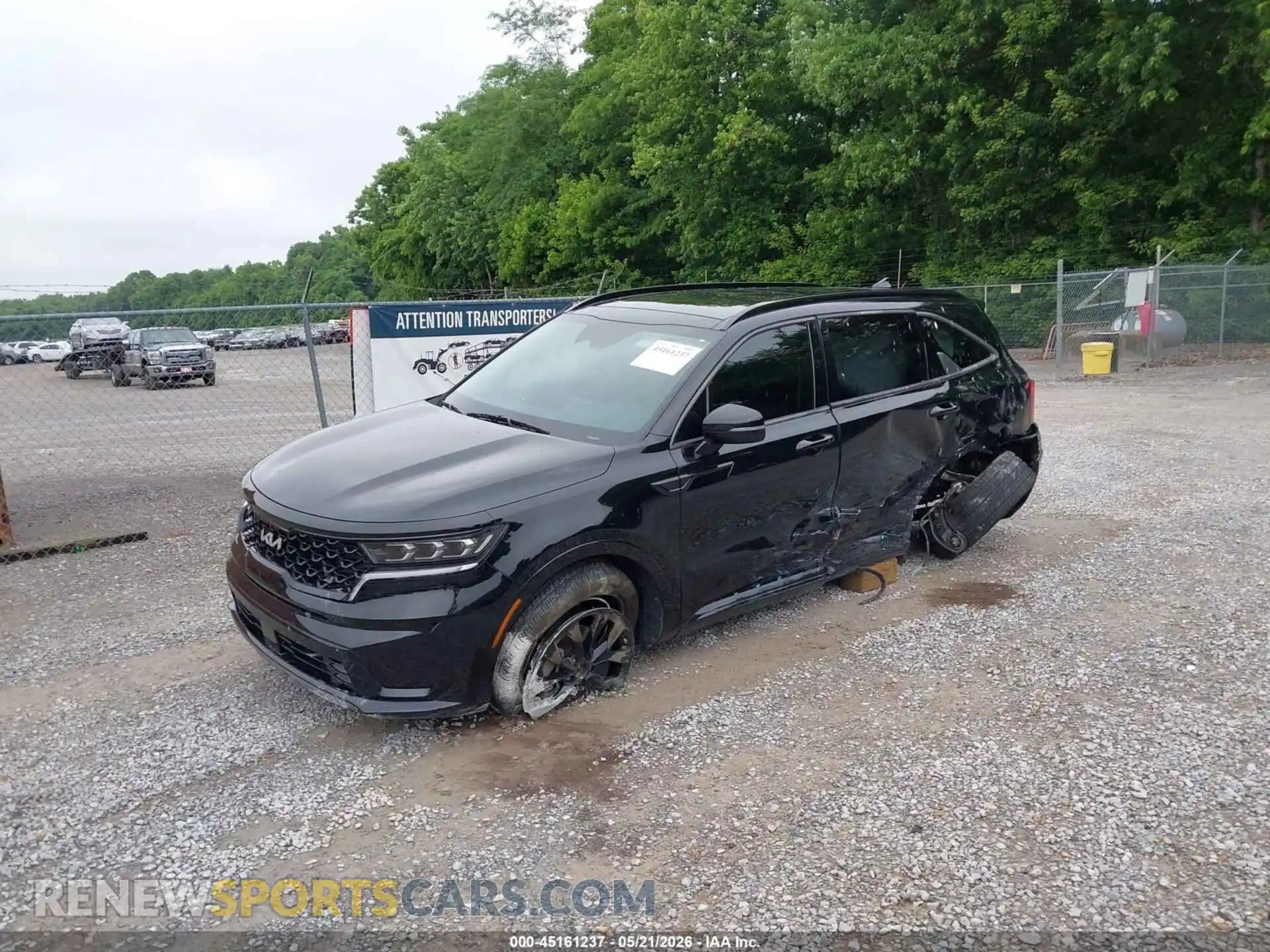 2 Photograph of a damaged car 5XYRKDLF6NG137843 KIA SORENTO 2022