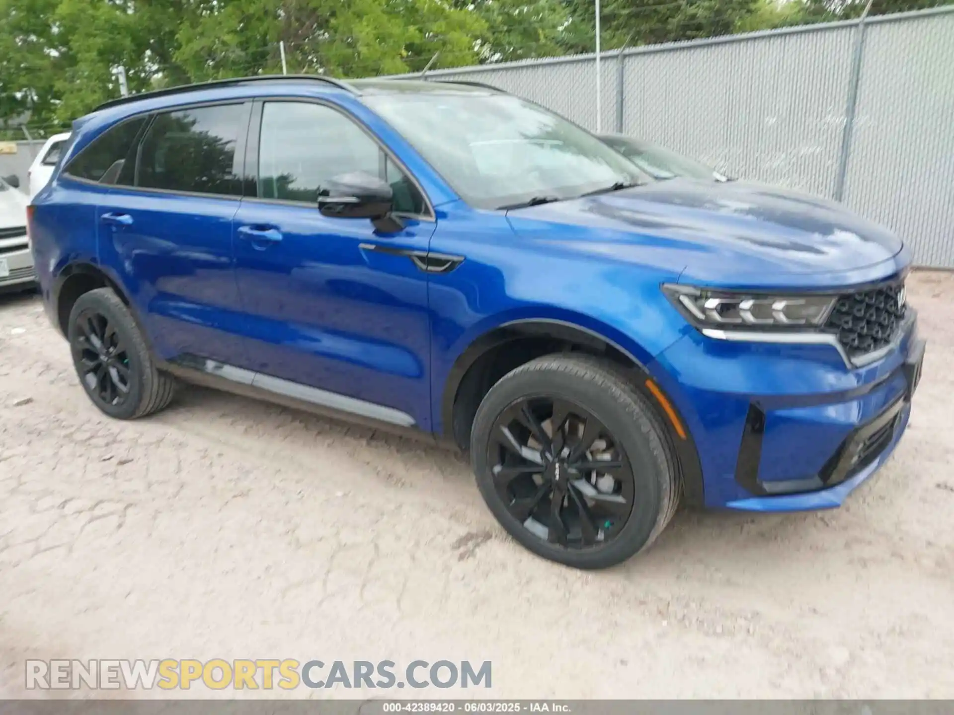 1 fotografías del automóvil dañado 5XYRKDLFXNG158260 KIA SORENTO 2022