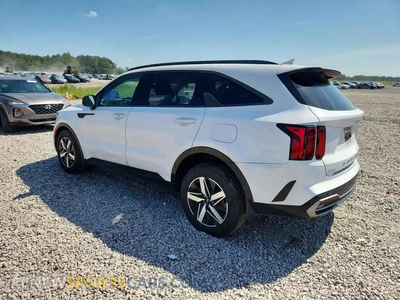 2 Photograph of a damaged car 5XYRL4LC0NG153295 KIA SORENTO 2022