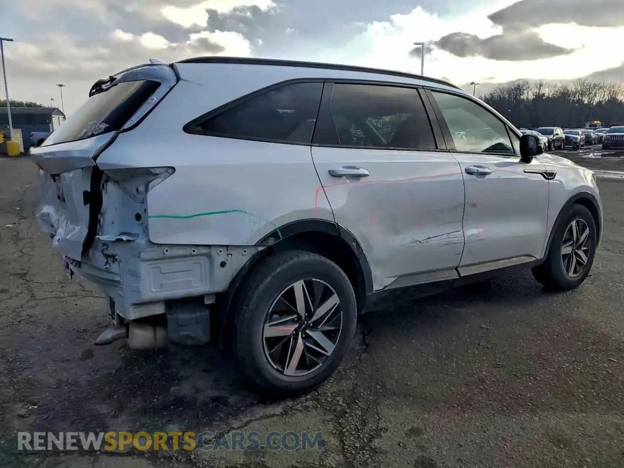 3 Фотография поврежденного автомобиля 5XYRL4LC1NG085833 KIA SORENTO 2022