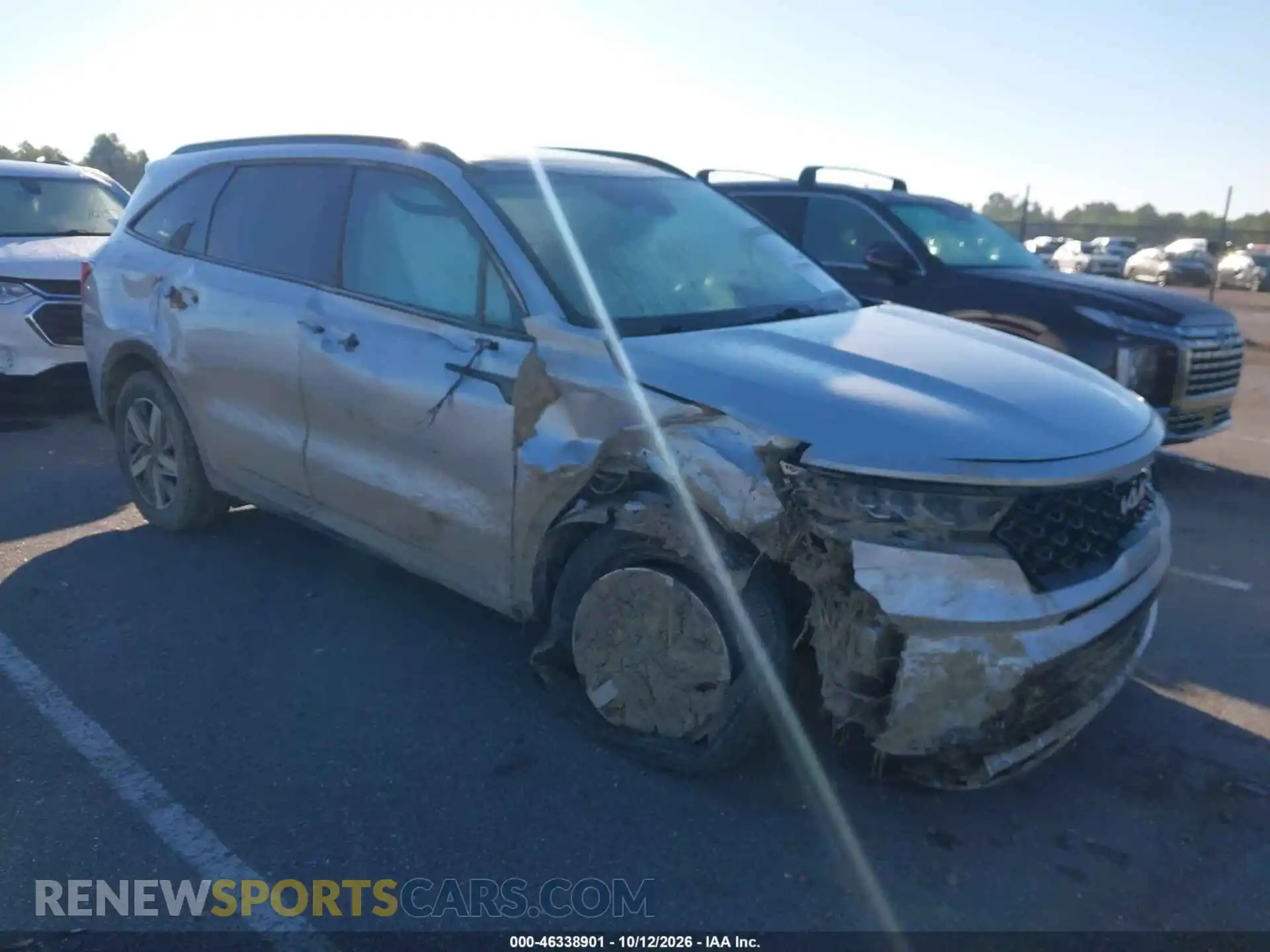 1 Photograph of a damaged car 5XYRL4LC2NG134893 KIA SORENTO 2022