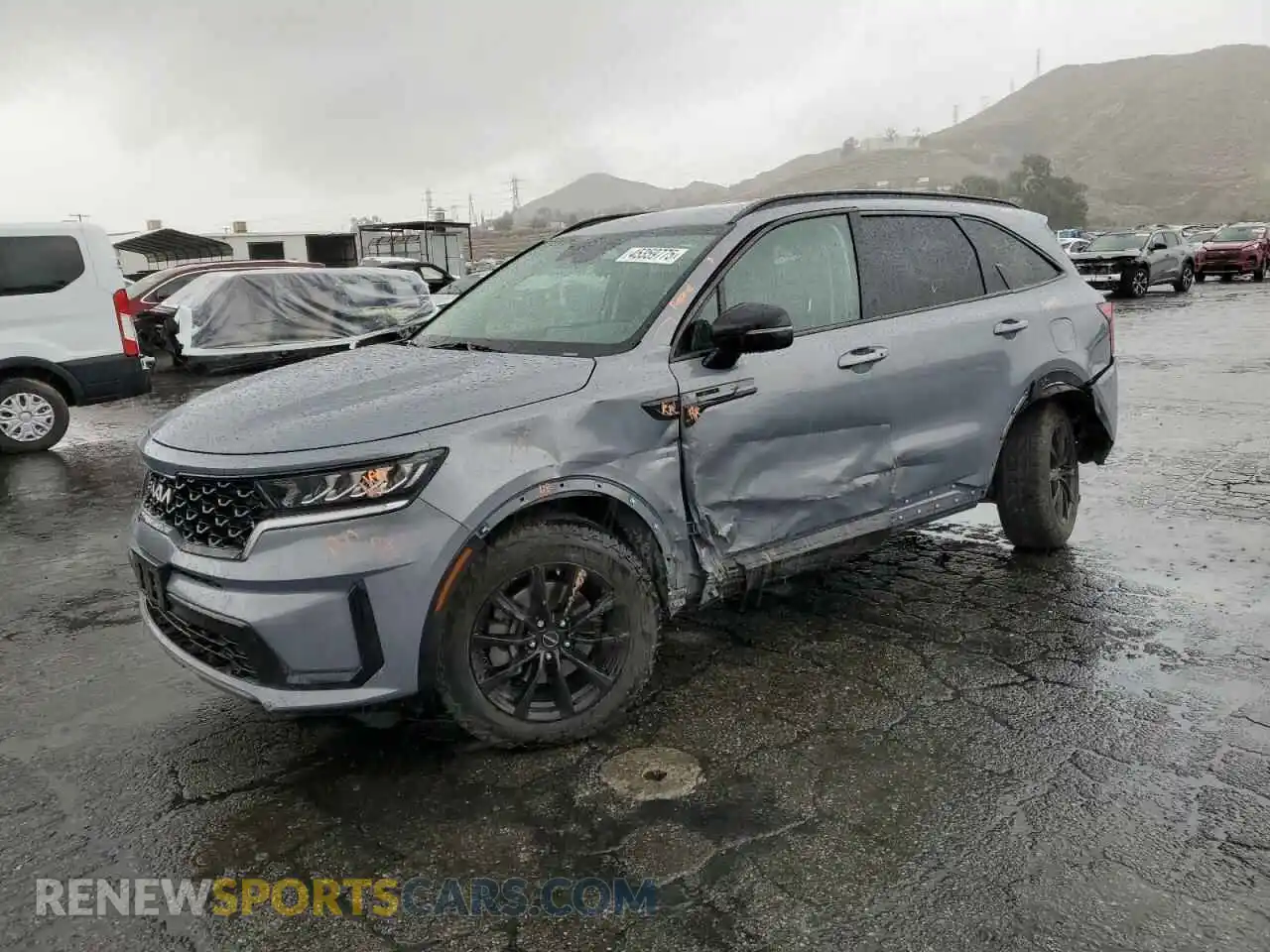 1 fotografías del automóvil dañado 5XYRL4LC3NG097045 KIA SORENTO 2022