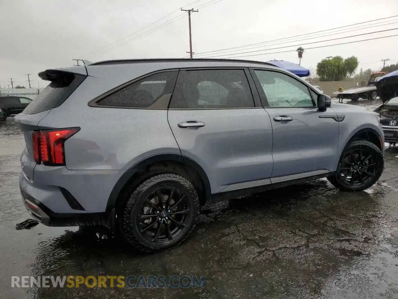3 fotografías del automóvil dañado 5XYRL4LC3NG097045 KIA SORENTO 2022