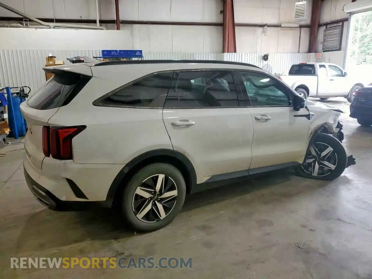 3 fotografías del automóvil dañado 5XYRL4LC4NG147581 KIA SORENTO 2022