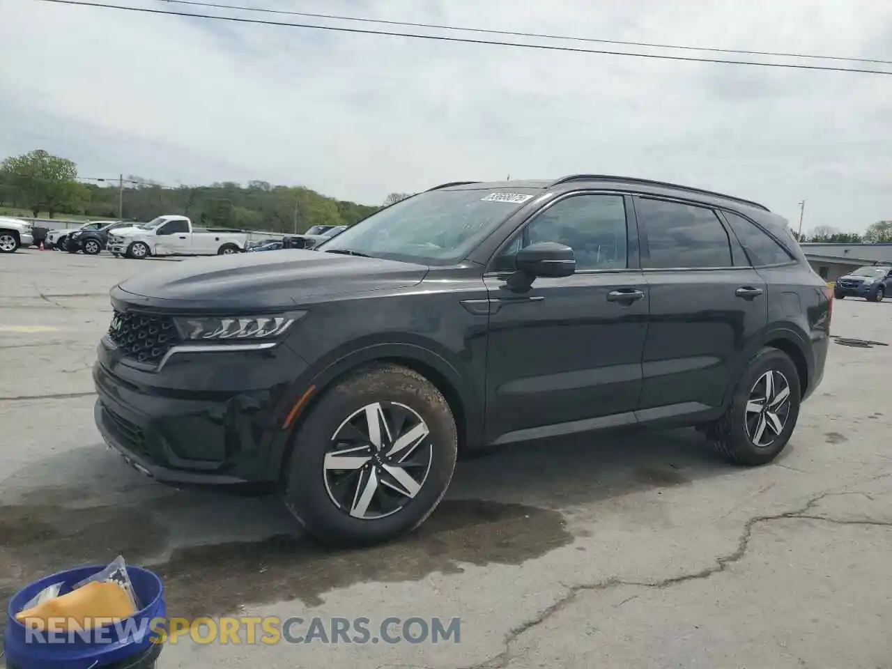 1 Photograph of a damaged car 5XYRL4LC4NG159570 KIA SORENTO 2022
