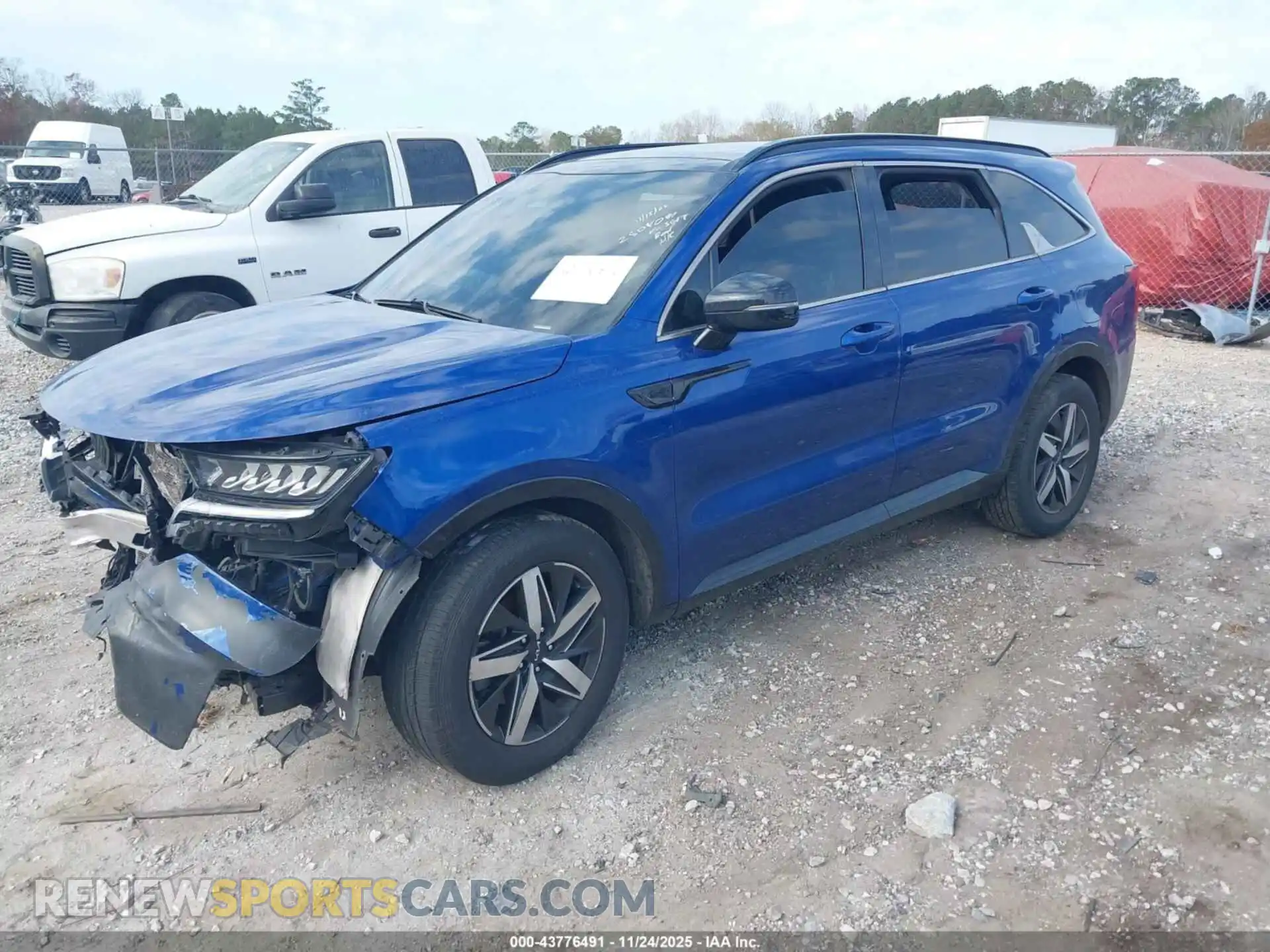 2 Фотография поврежденного автомобиля 5XYRL4LC6NG085617 KIA SORENTO 2022