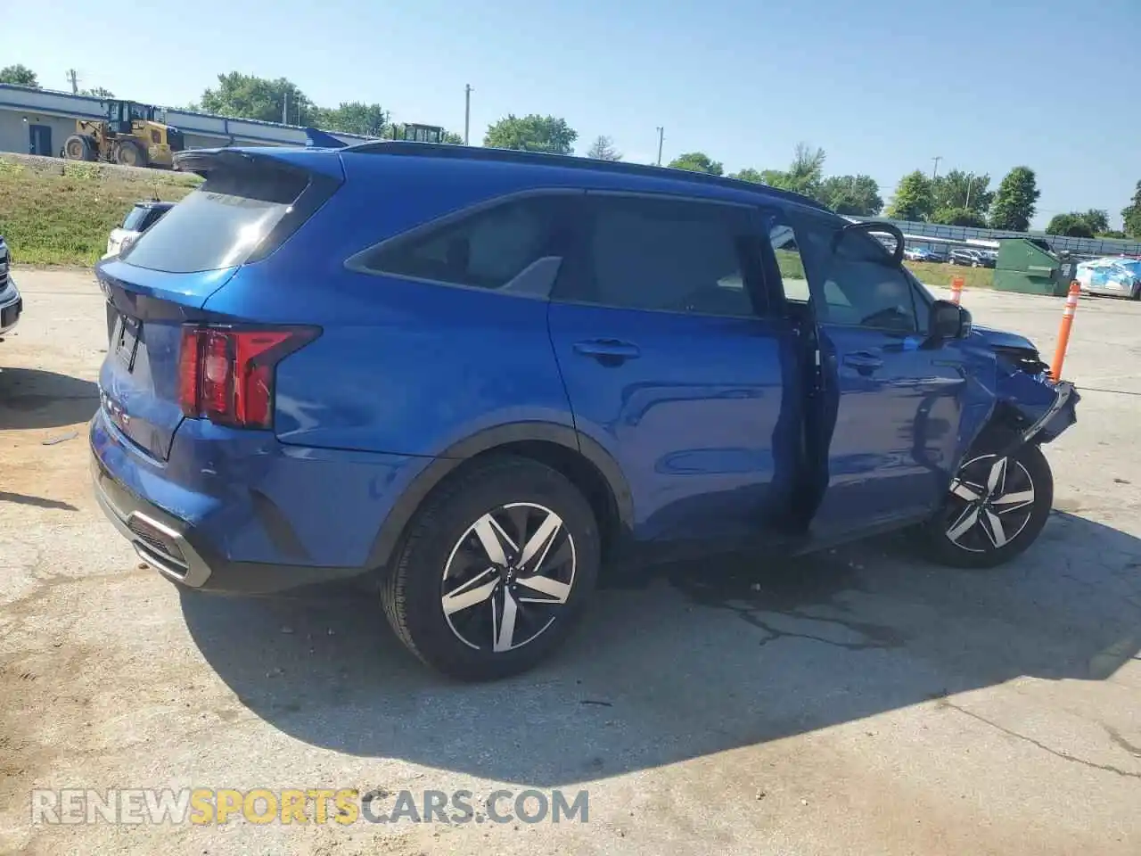 3 fotografías del automóvil dañado 5XYRL4LC6NG123041 KIA SORENTO 2022