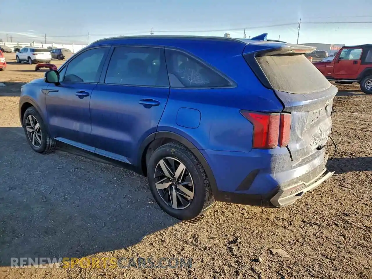 2 Photograph of a damaged car 5XYRL4LC7NG084749 KIA SORENTO 2022