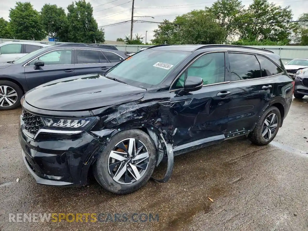 1 fotografías del automóvil dañado 5XYRL4LC7NG085075 KIA SORENTO 2022