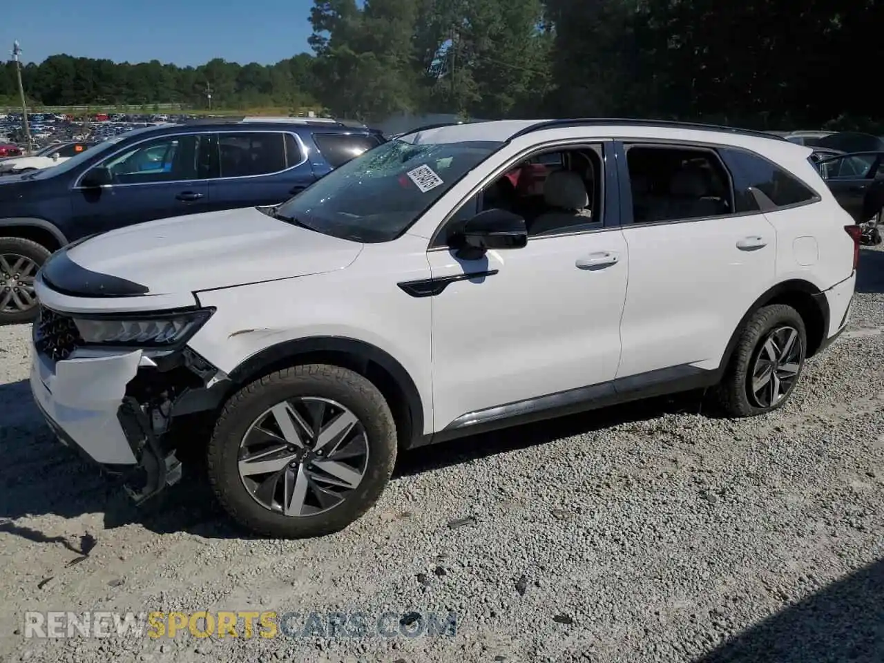 1 Photograph of a damaged car 5XYRL4LC7NG088011 KIA SORENTO 2022