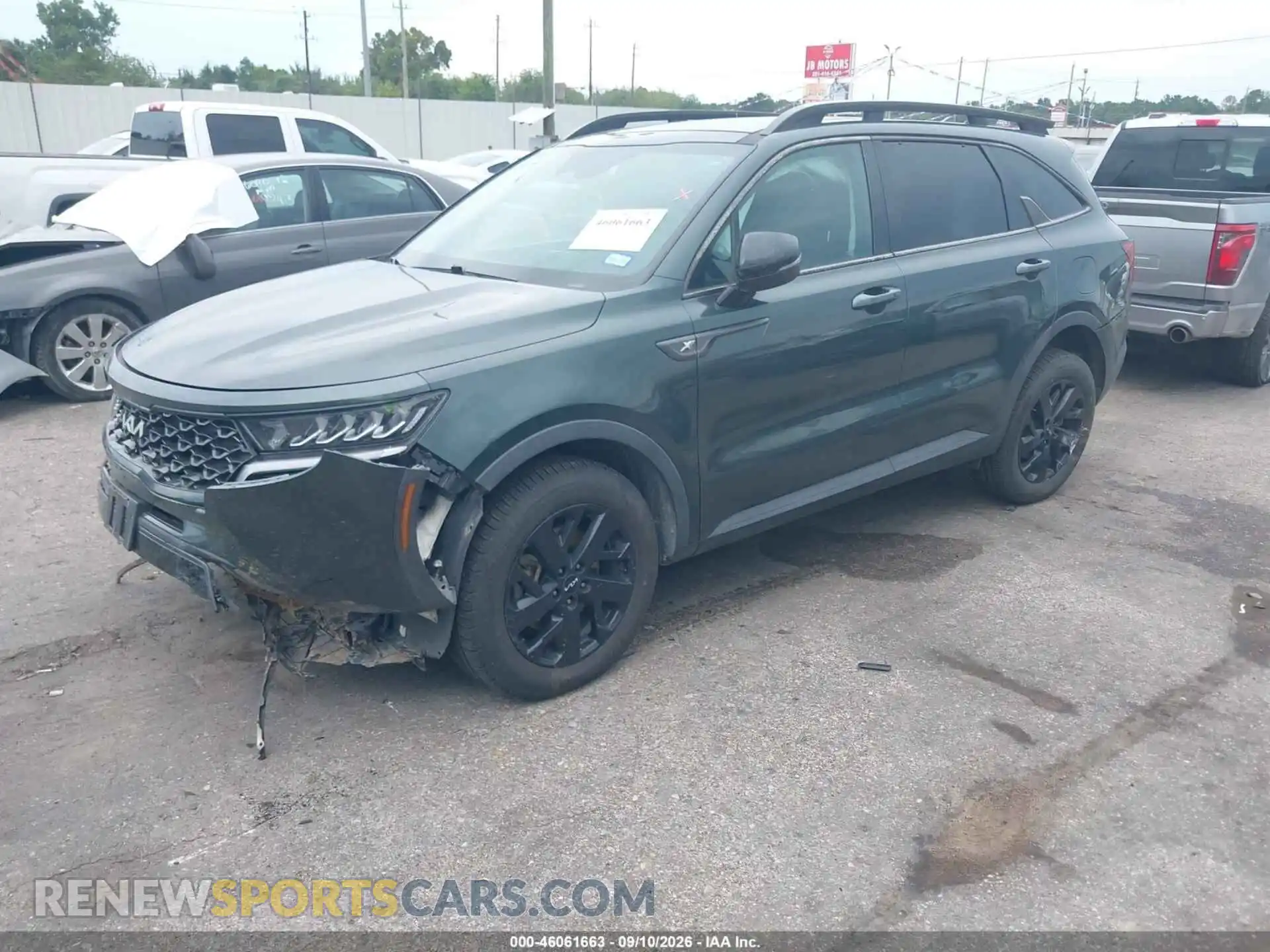 2 Photograph of a damaged car 5XYRLDLC0NG128218 KIA SORENTO 2022