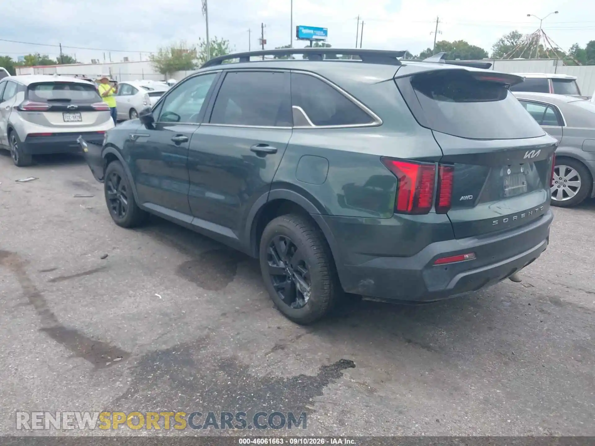 3 Photograph of a damaged car 5XYRLDLC0NG128218 KIA SORENTO 2022