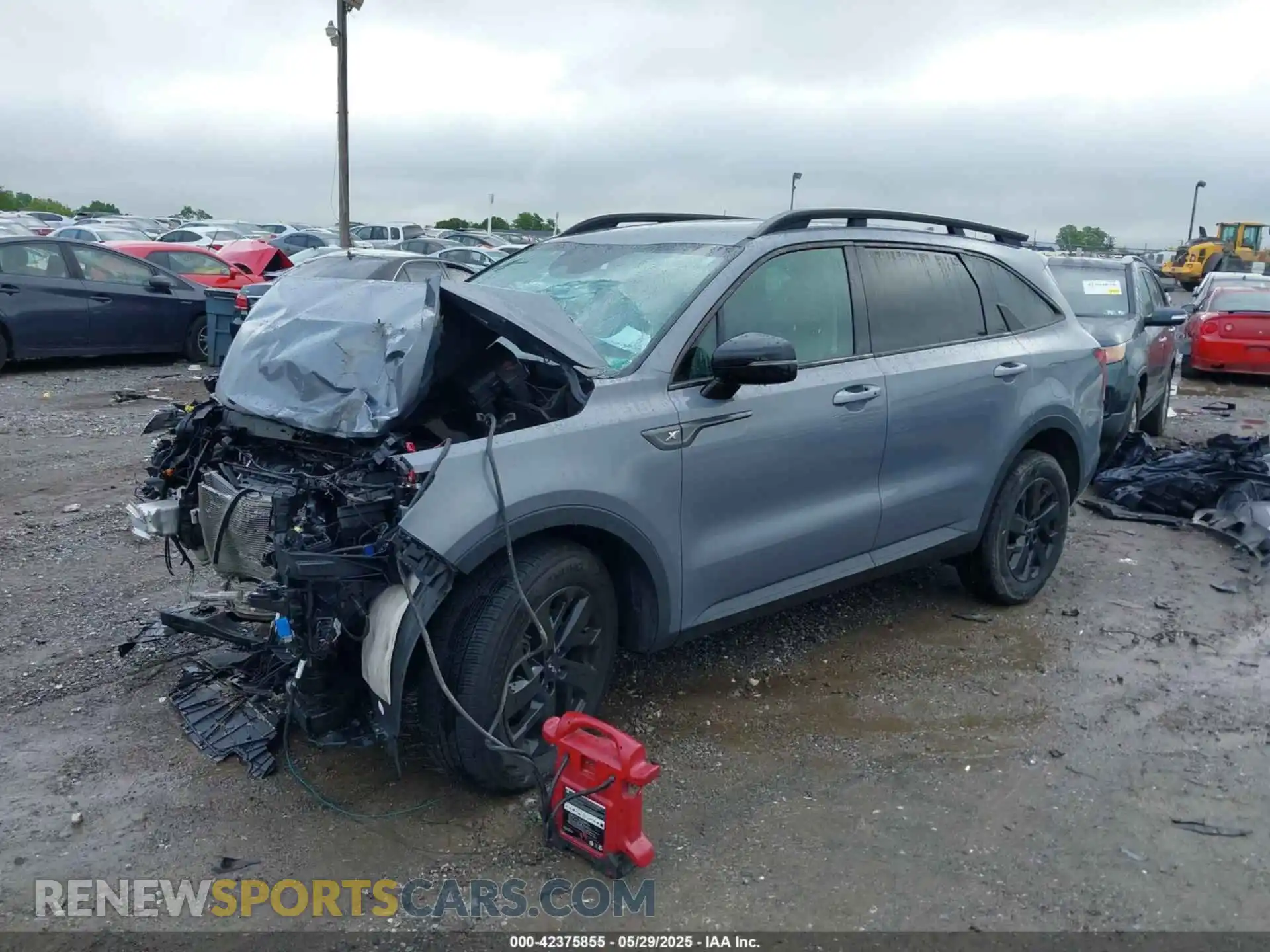 2 Photograph of a damaged car 5XYRLDLC1NG085105 KIA SORENTO 2022