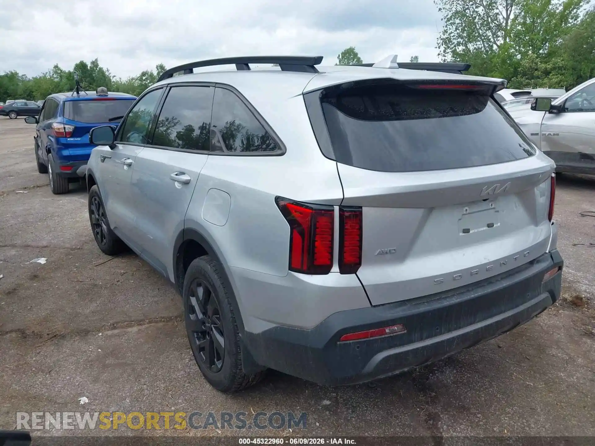 3 fotografías del automóvil dañado 5XYRLDLC1NG146534 KIA SORENTO 2022