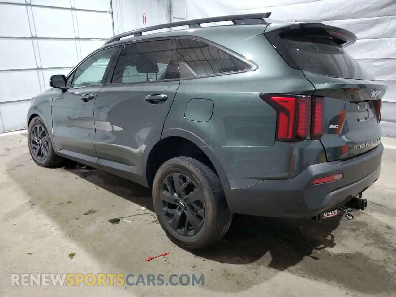 2 fotografías del automóvil dañado 5XYRLDLC2NG091852 KIA SORENTO 2022
