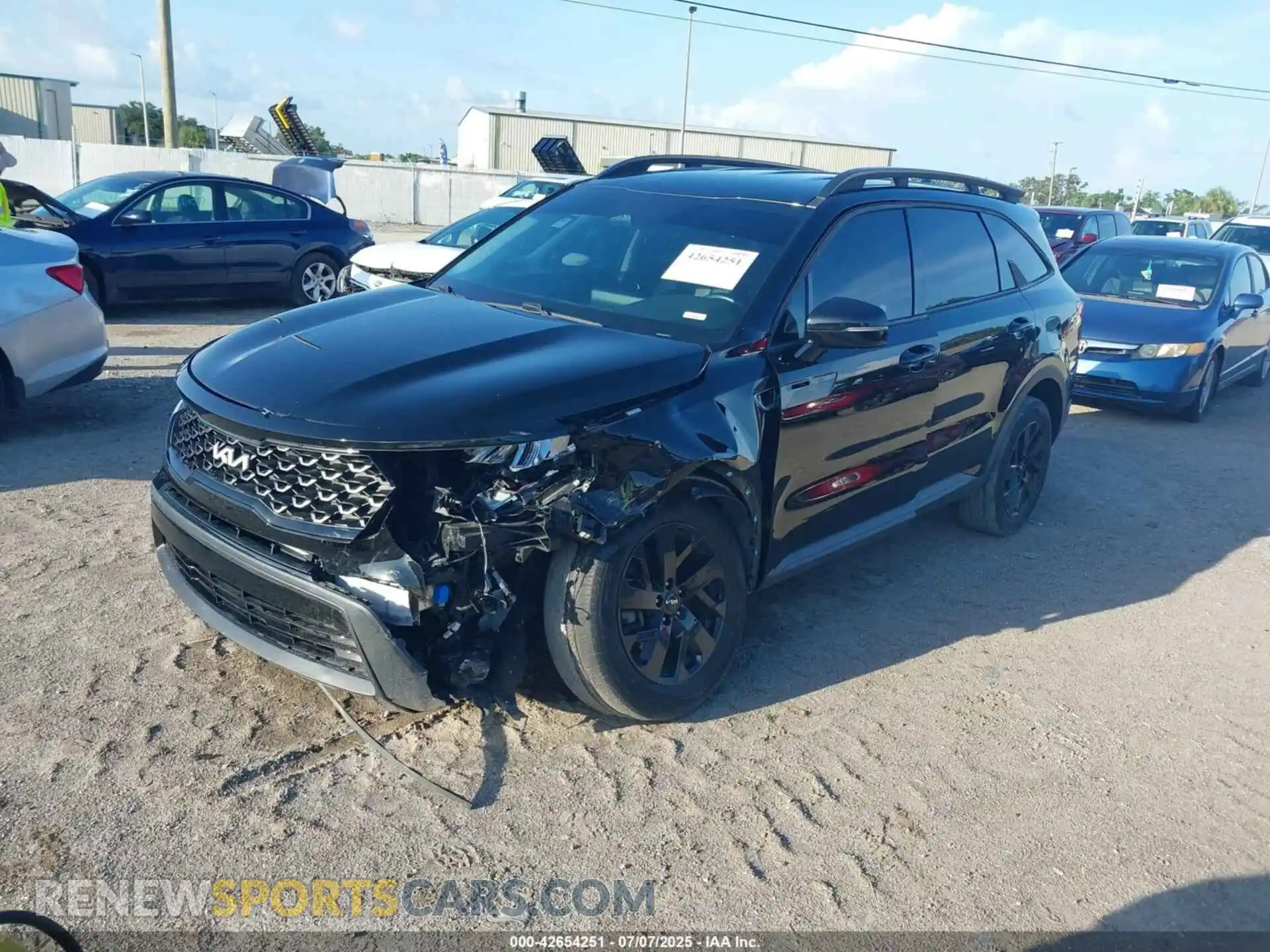 2 Фотография поврежденного автомобиля 5XYRLDLC4NG102771 KIA SORENTO 2022