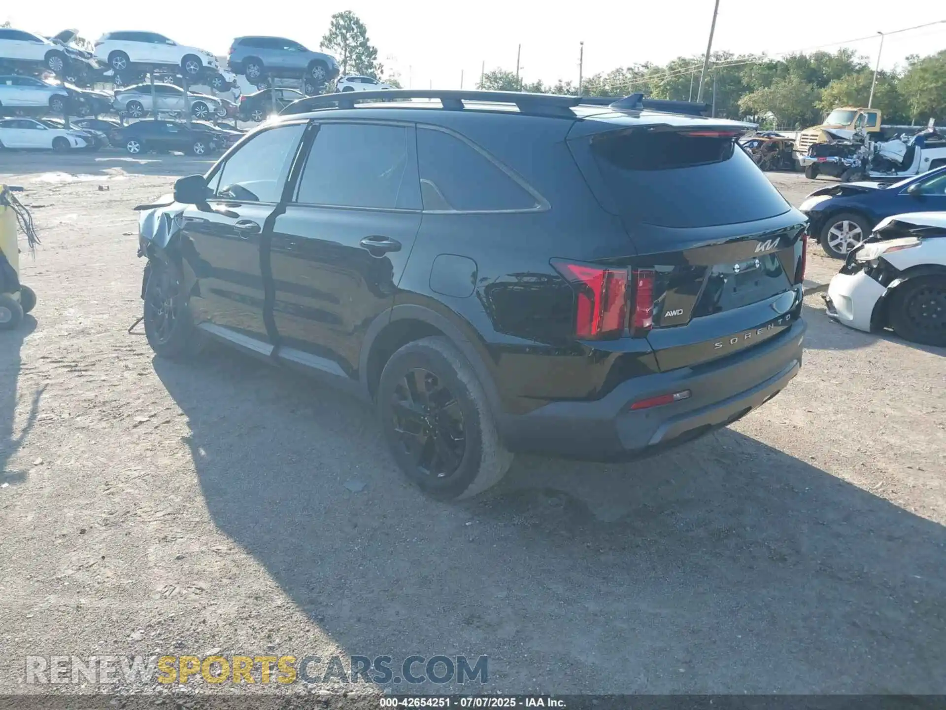 3 Фотография поврежденного автомобиля 5XYRLDLC4NG102771 KIA SORENTO 2022