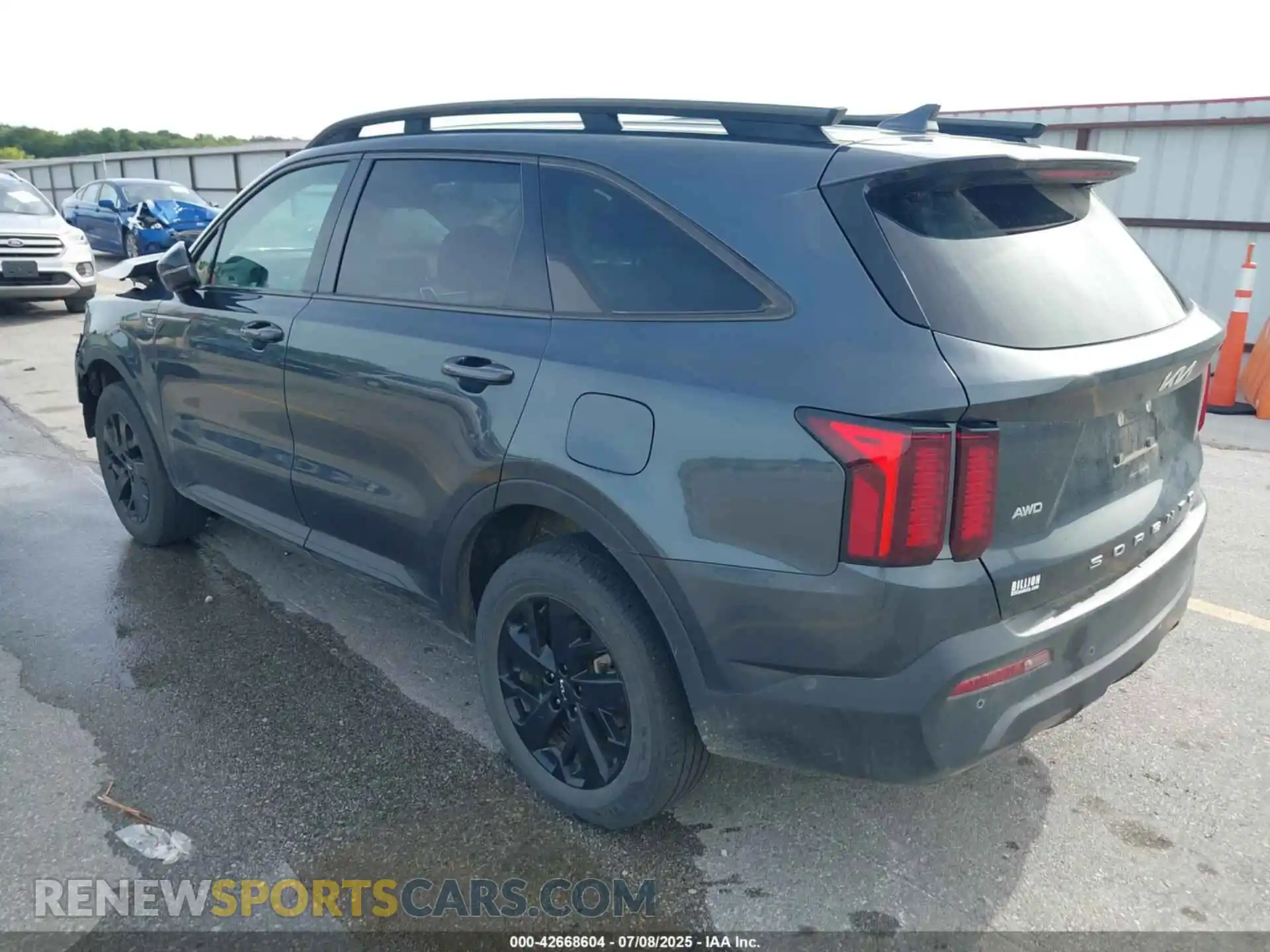 3 Photograph of a damaged car 5XYRLDLC4NG144518 KIA SORENTO 2022