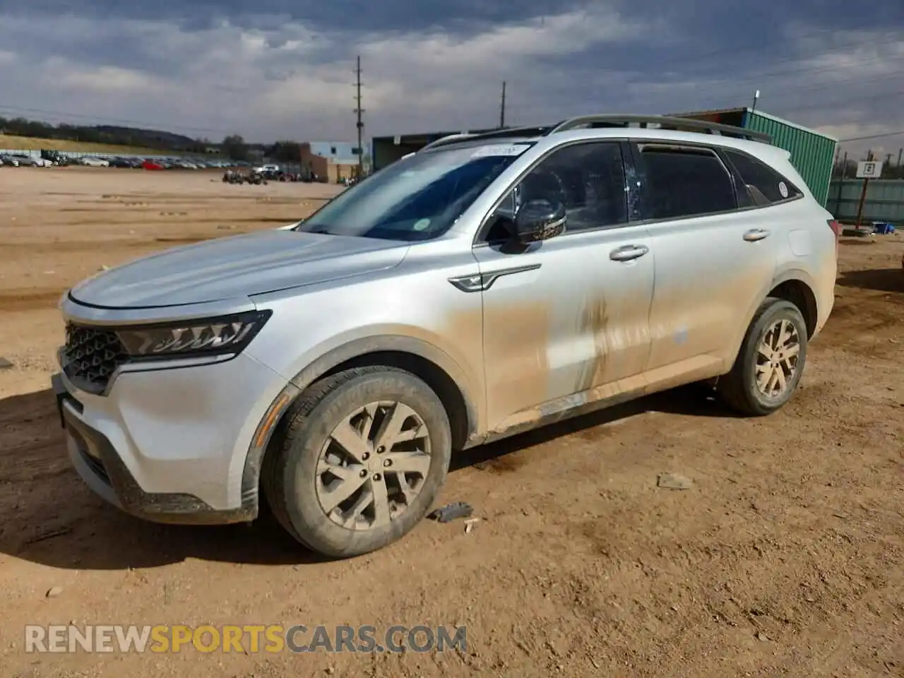 1 Photograph of a damaged car 5XYRLDLC6NG077713 KIA SORENTO 2022