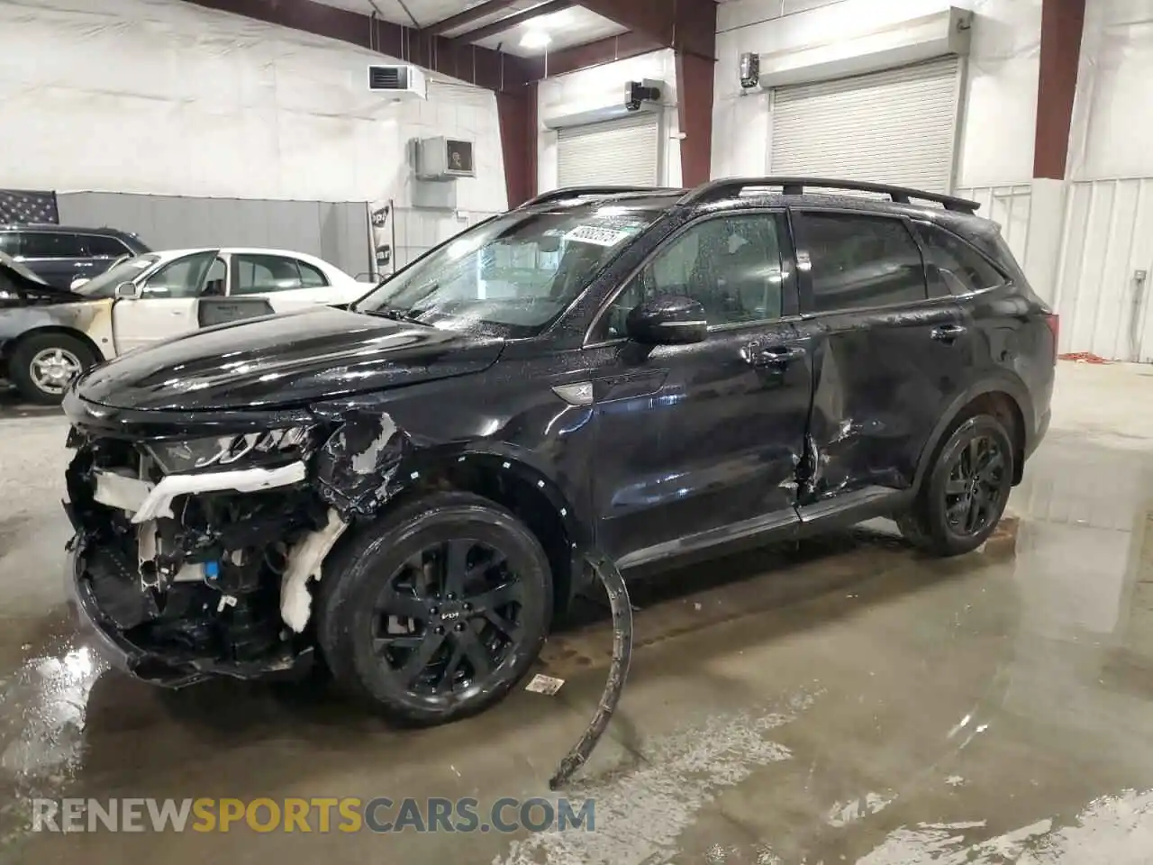 1 Photograph of a damaged car 5XYRLDLC7NG117023 KIA SORENTO 2022