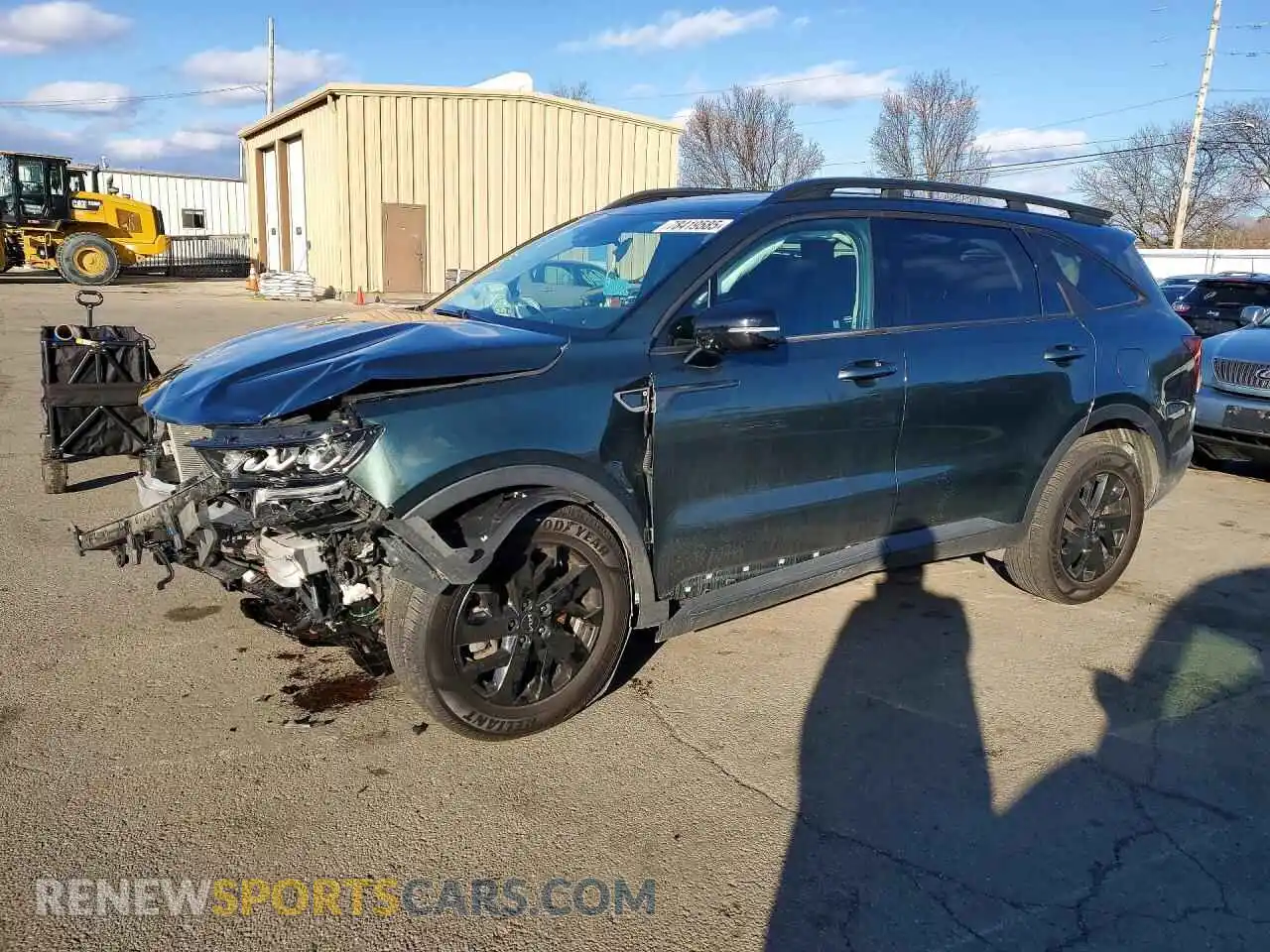1 Photograph of a damaged car 5XYRLDLC9NG159807 KIA SORENTO 2022