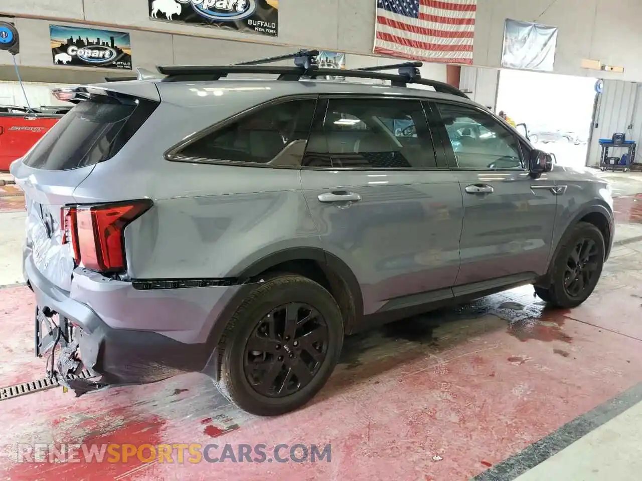 3 fotografías del automóvil dañado 5XYRLDLCXNG160416 KIA SORENTO 2022
