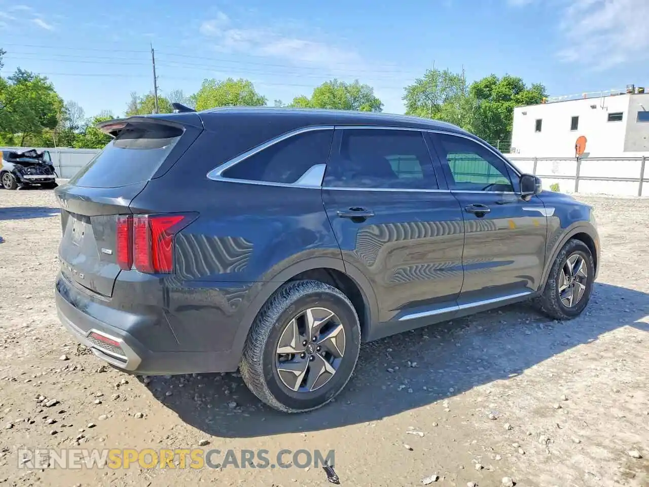 3 Photograph of a damaged car KNDRG4LG2N5089387 KIA SORENTO 2022
