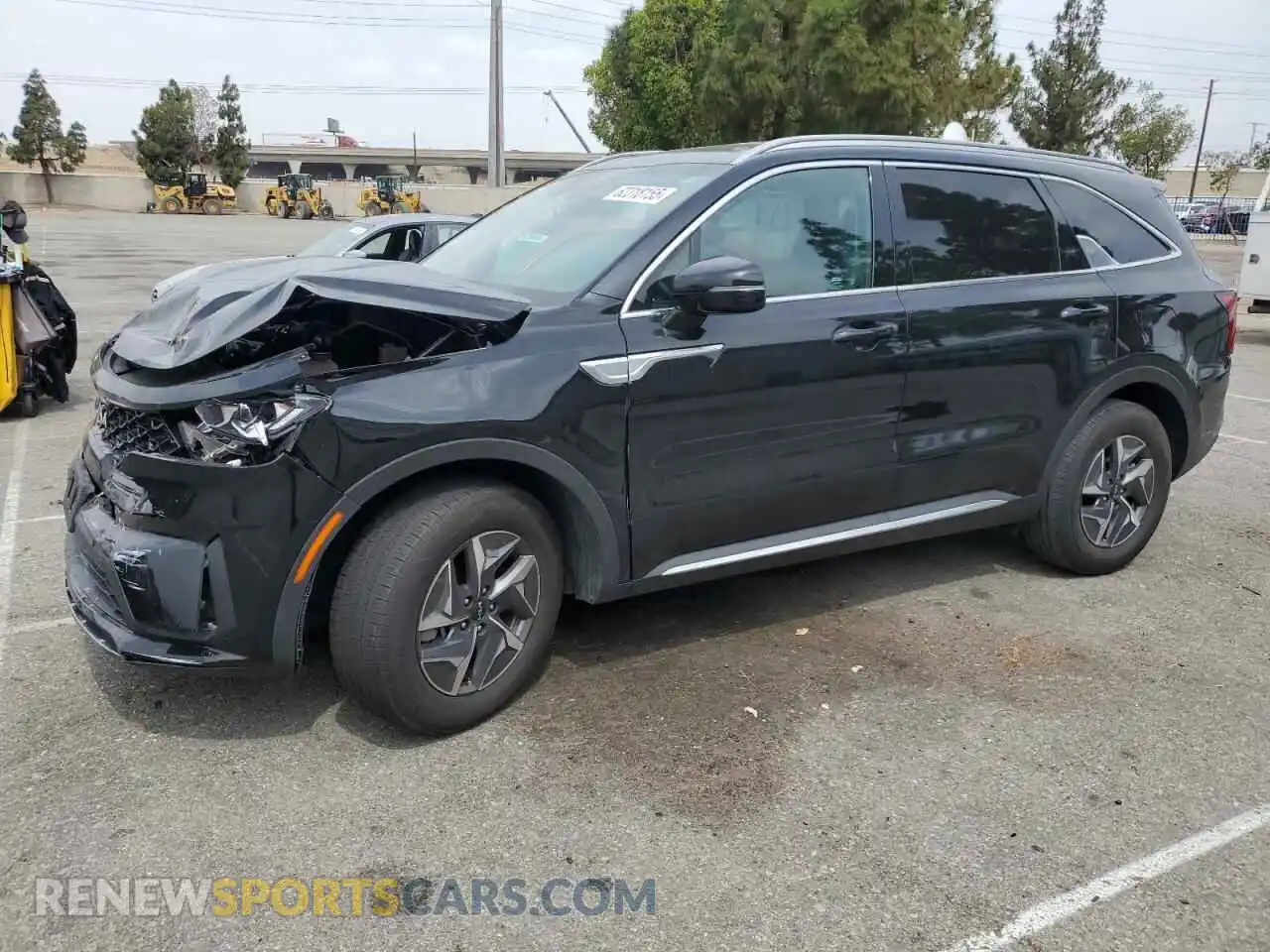 1 Photograph of a damaged car KNDRG4LG7N5086095 KIA SORENTO 2022