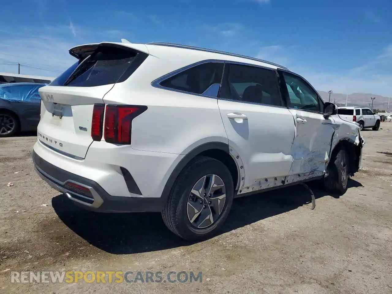 3 Photograph of a damaged car KNDRGDLG7N5086159 KIA SORENTO 2022