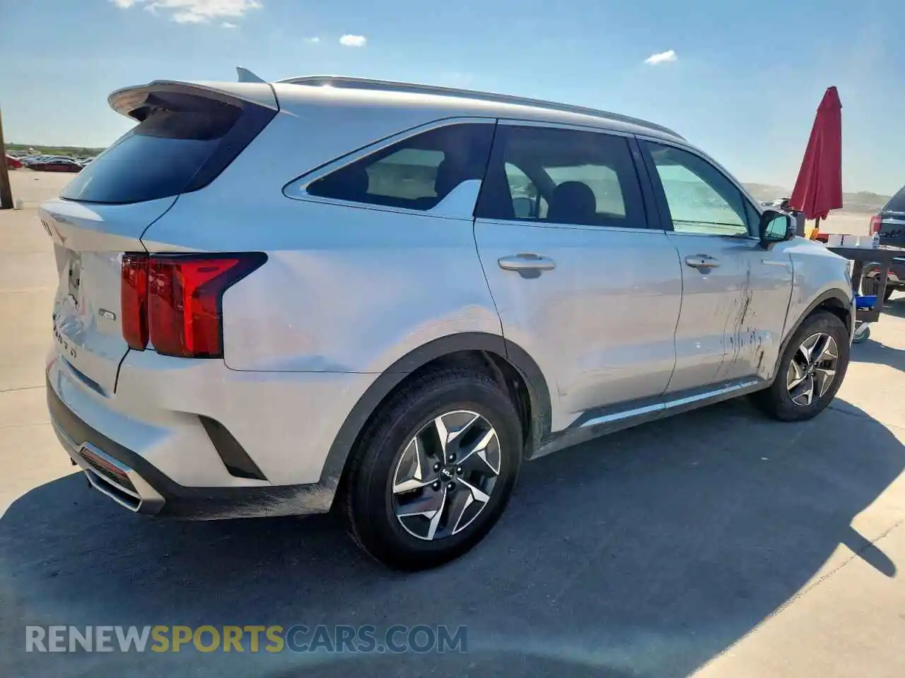 3 fotografías del automóvil dañado KNDRH4LG9N5096429 KIA SORENTO 2022