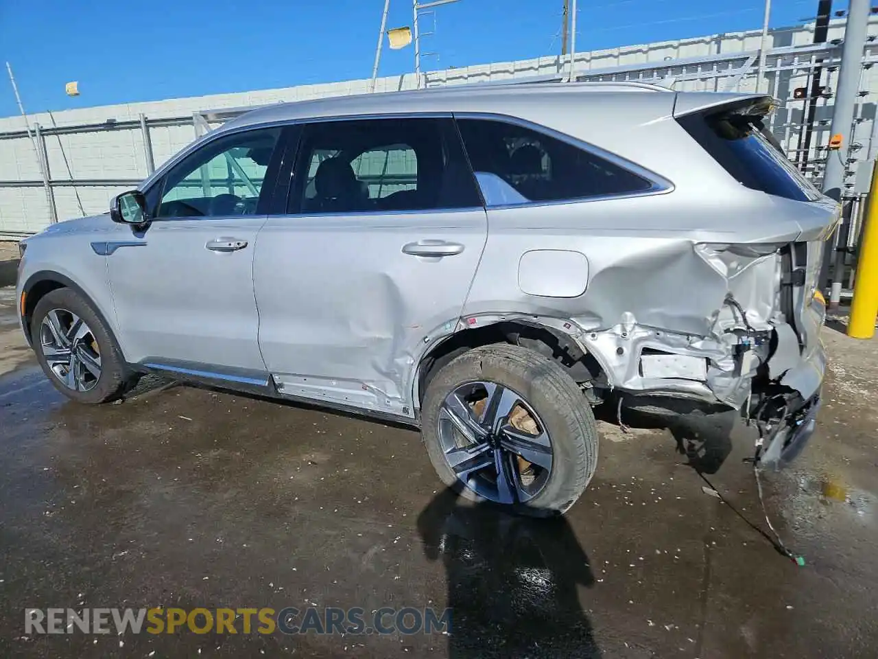 2 Photograph of a damaged car KNDRJDLH8N5077982 KIA SORENTO 2022