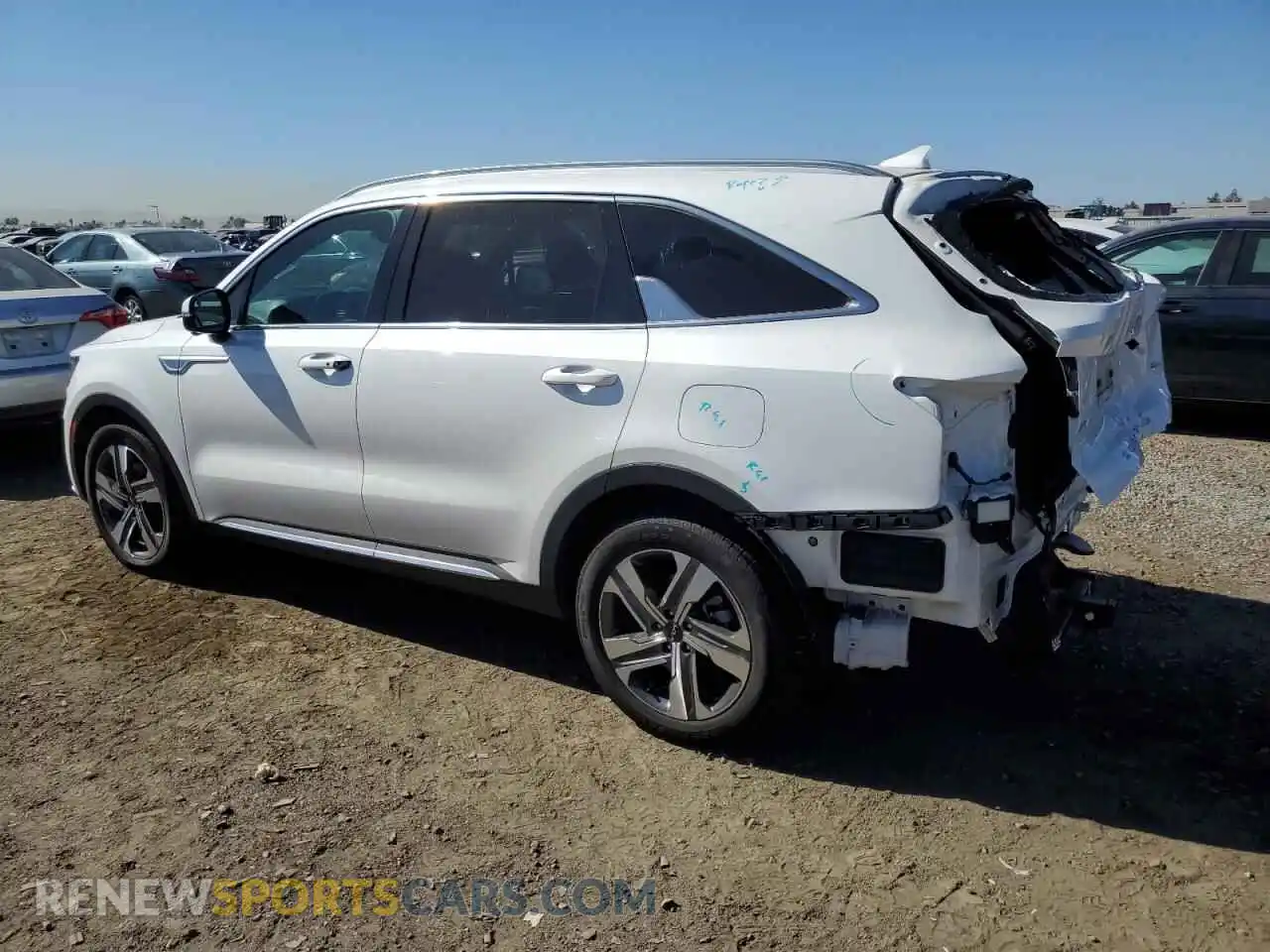 2 Photograph of a damaged car KNDRMDLH2N5064099 KIA SORENTO 2022