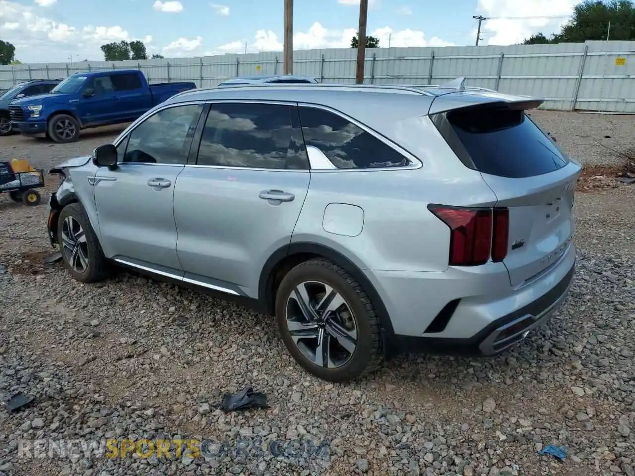2 Фотография поврежденного автомобиля KNDRMDLH8N5083871 KIA SORENTO 2022