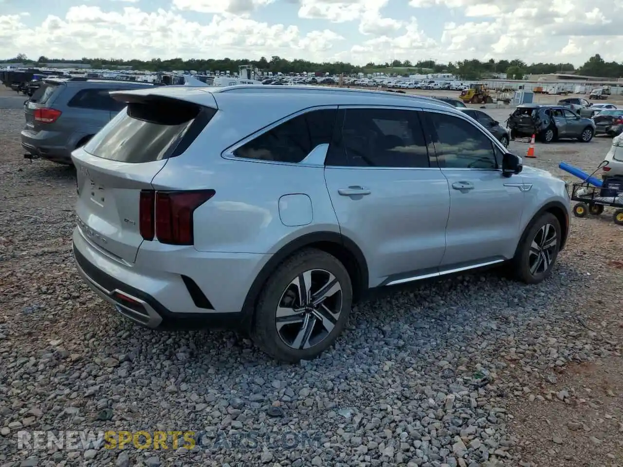 3 Фотография поврежденного автомобиля KNDRMDLH8N5083871 KIA SORENTO 2022