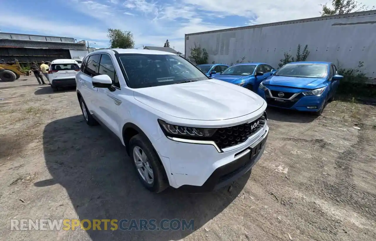 1 Photograph of a damaged car 5XYRGDLC4PG187487 KIA SORENTO 2023