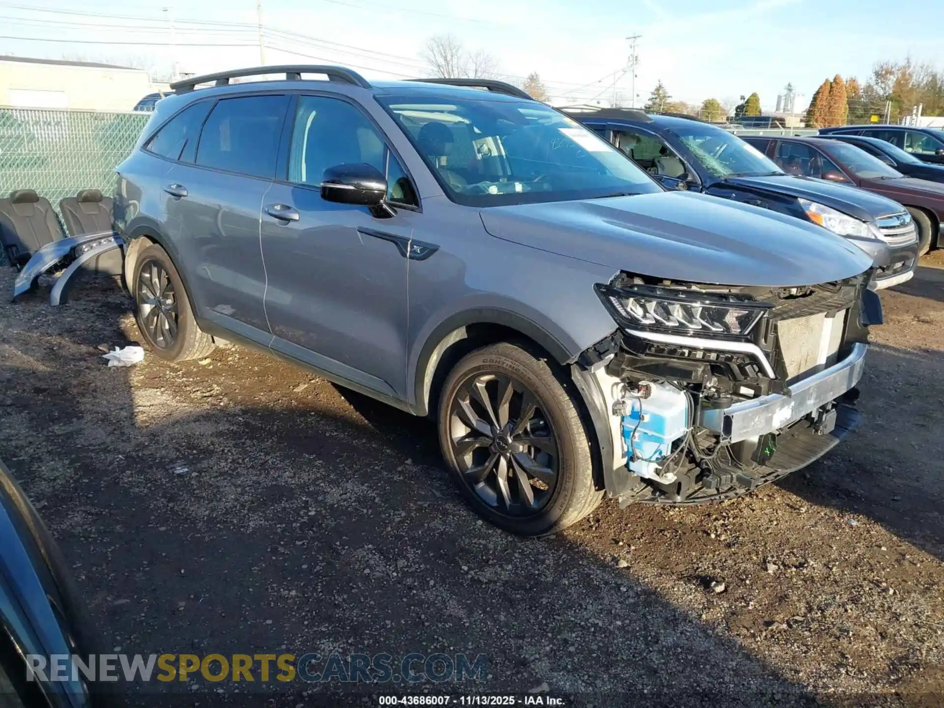 1 Фотография поврежденного автомобиля 5XYRHDLF7PG189807 KIA SORENTO 2023