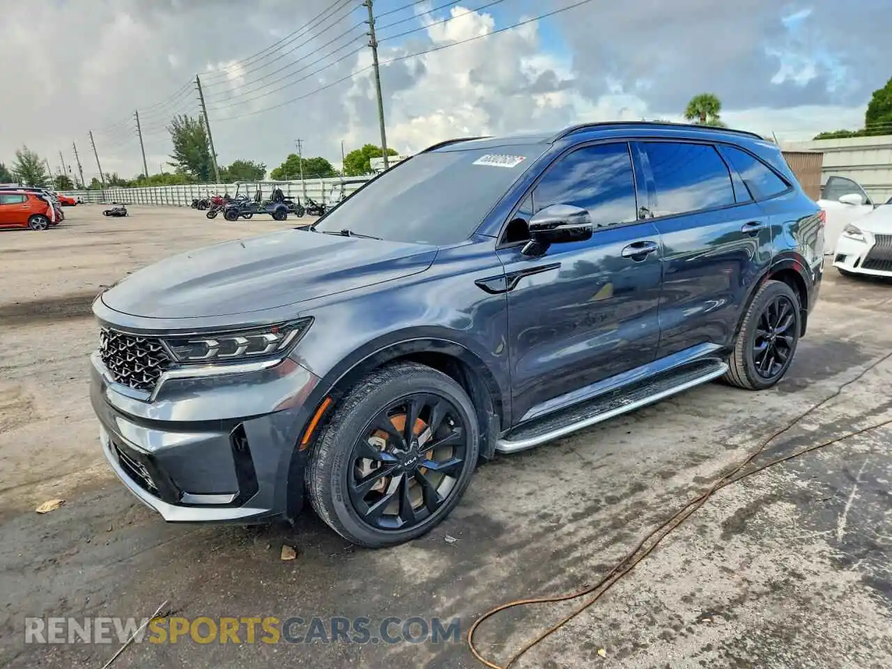 1 fotografías del automóvil dañado 5XYRK4LFXPG232103 KIA SORENTO 2023