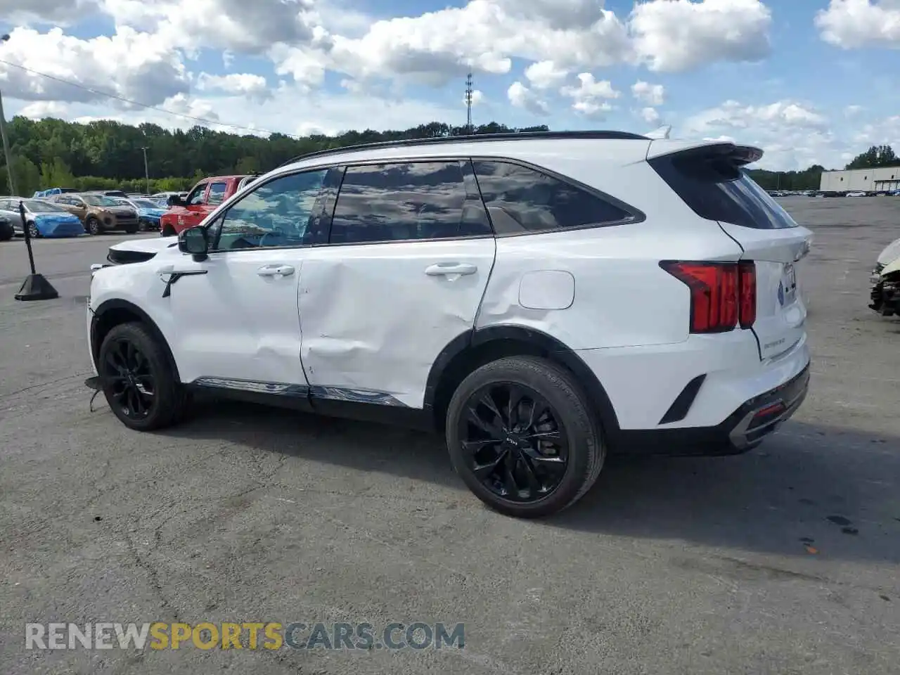 2 Photograph of a damaged car 5XYRKDLF1PG218445 KIA SORENTO 2023