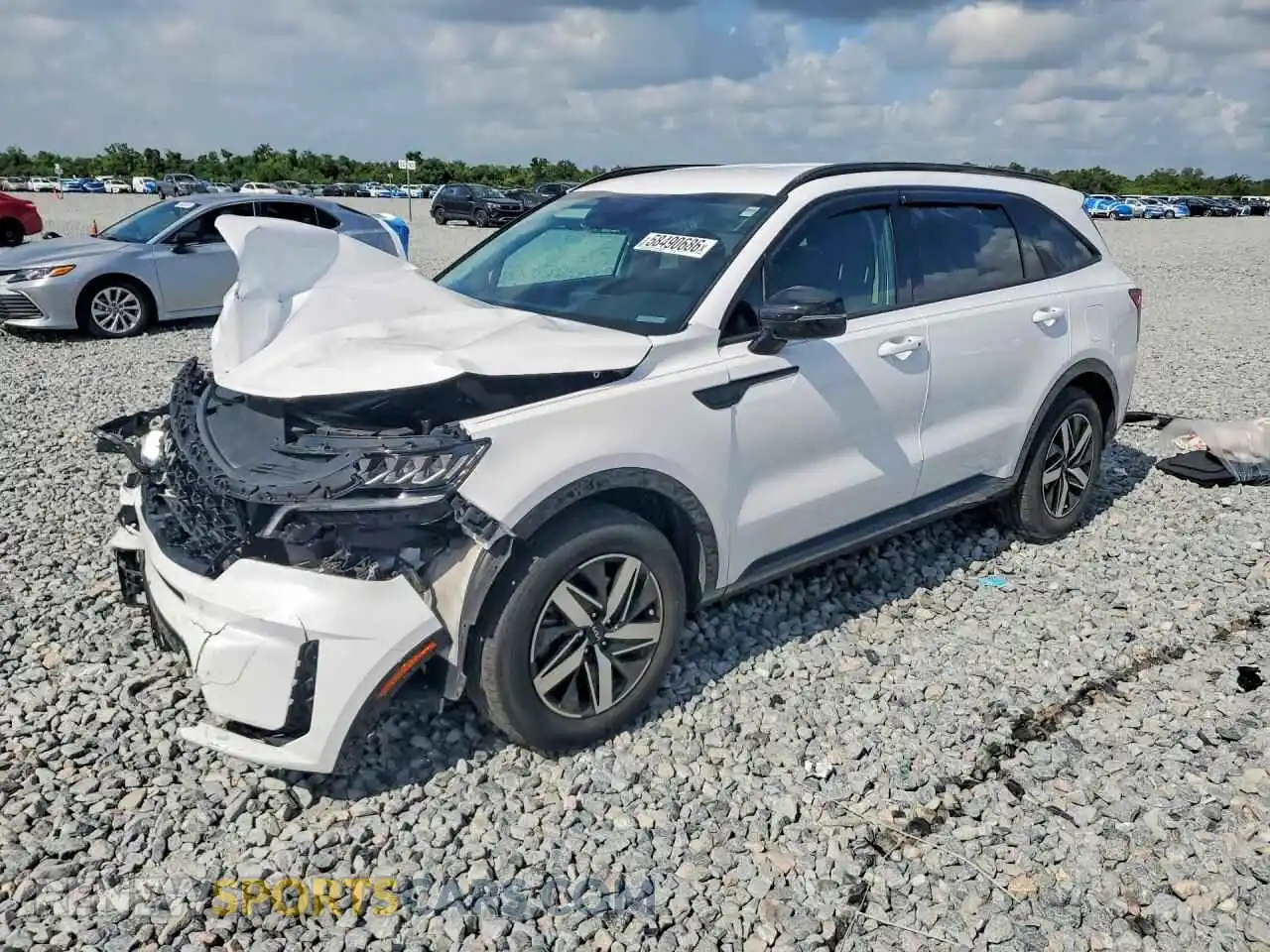 1 Photograph of a damaged car 5XYRL4LC7PG213950 KIA SORENTO 2023